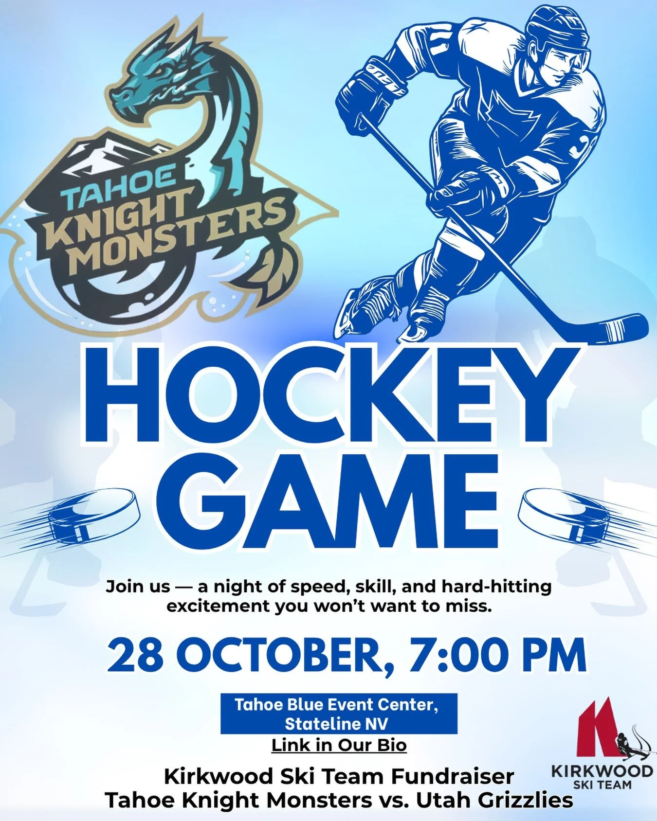 🏒 Hockey Night with KSEF! 🏒

Bring your family and friends out for a fun night of hockey! 🎉 All tickets purchased through our link will support KSEF. ❤️

And that&rsquo;s not all&mdash;there will be lots of fun activities throughout the game for o