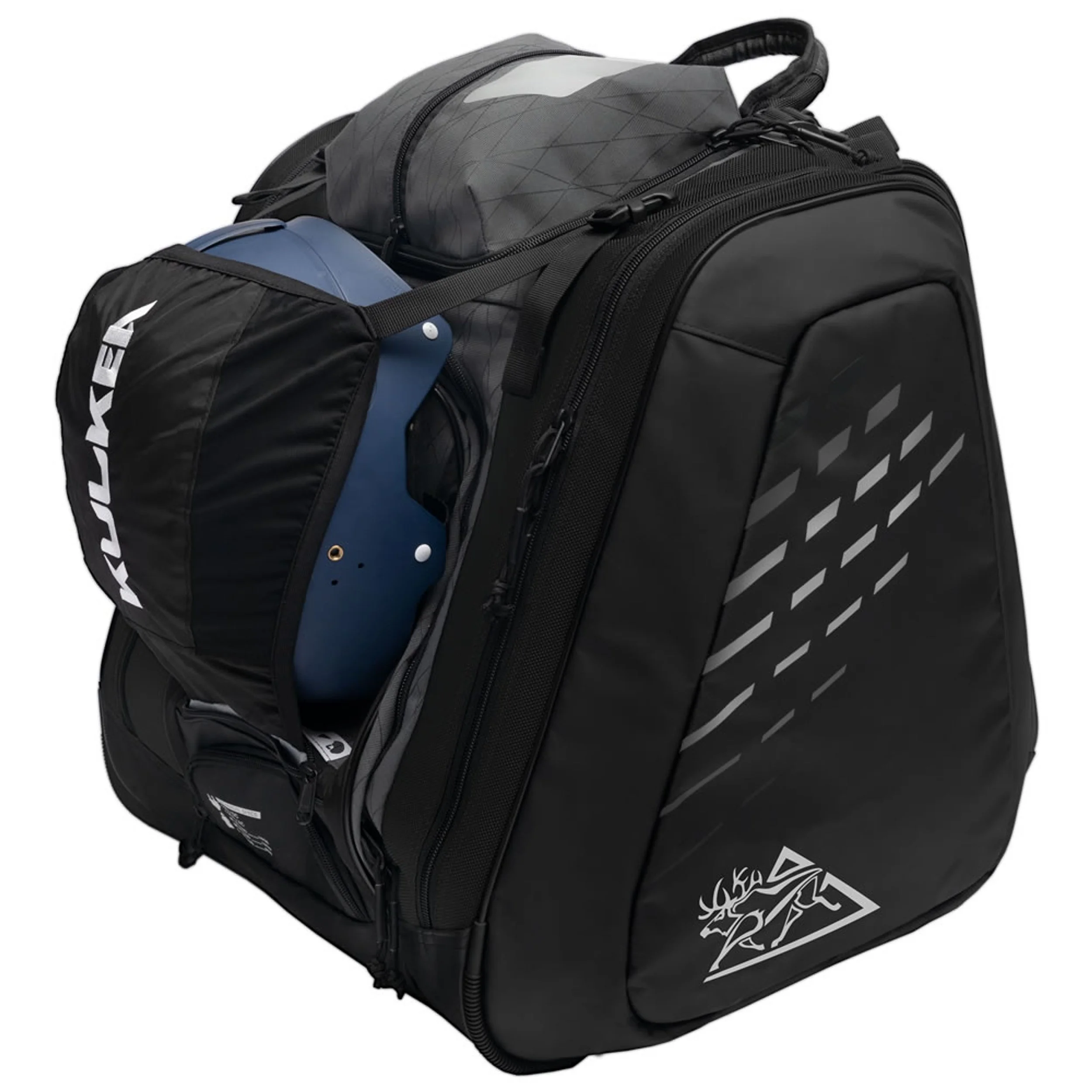 thermal-trekker-heated-ski-boot-bag-in-diamond-grey-black-white-angle-left-with-helmet-view-3__77544.jpg