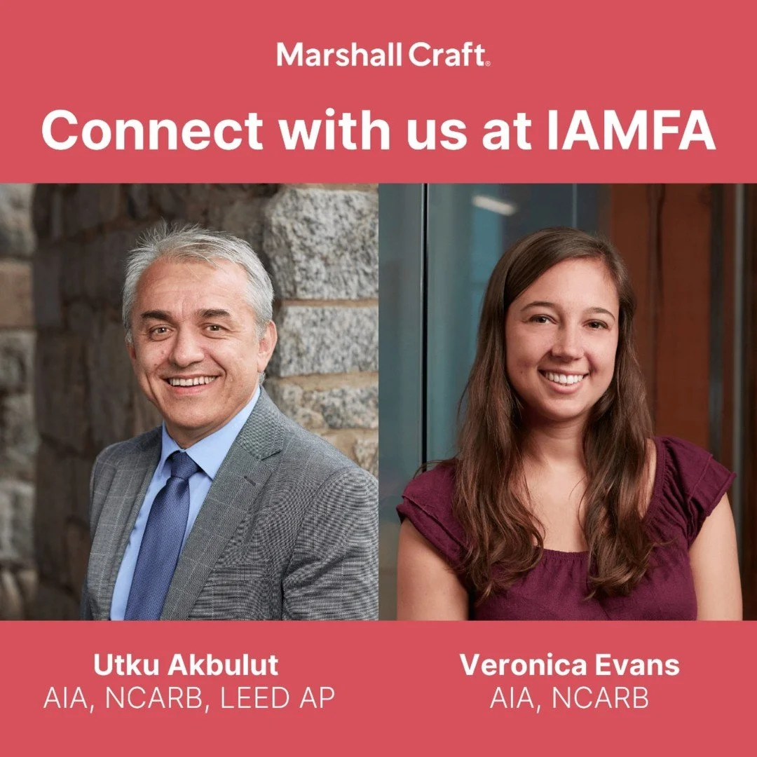 Connect with Marshall Craft at IAMFA! We're having a great time this week at the IAMFA 2025 Annual Conference in Washington DC (September 7-11). If you're at the conference or in town we'd love to catch up and chat about the future of cultural facili