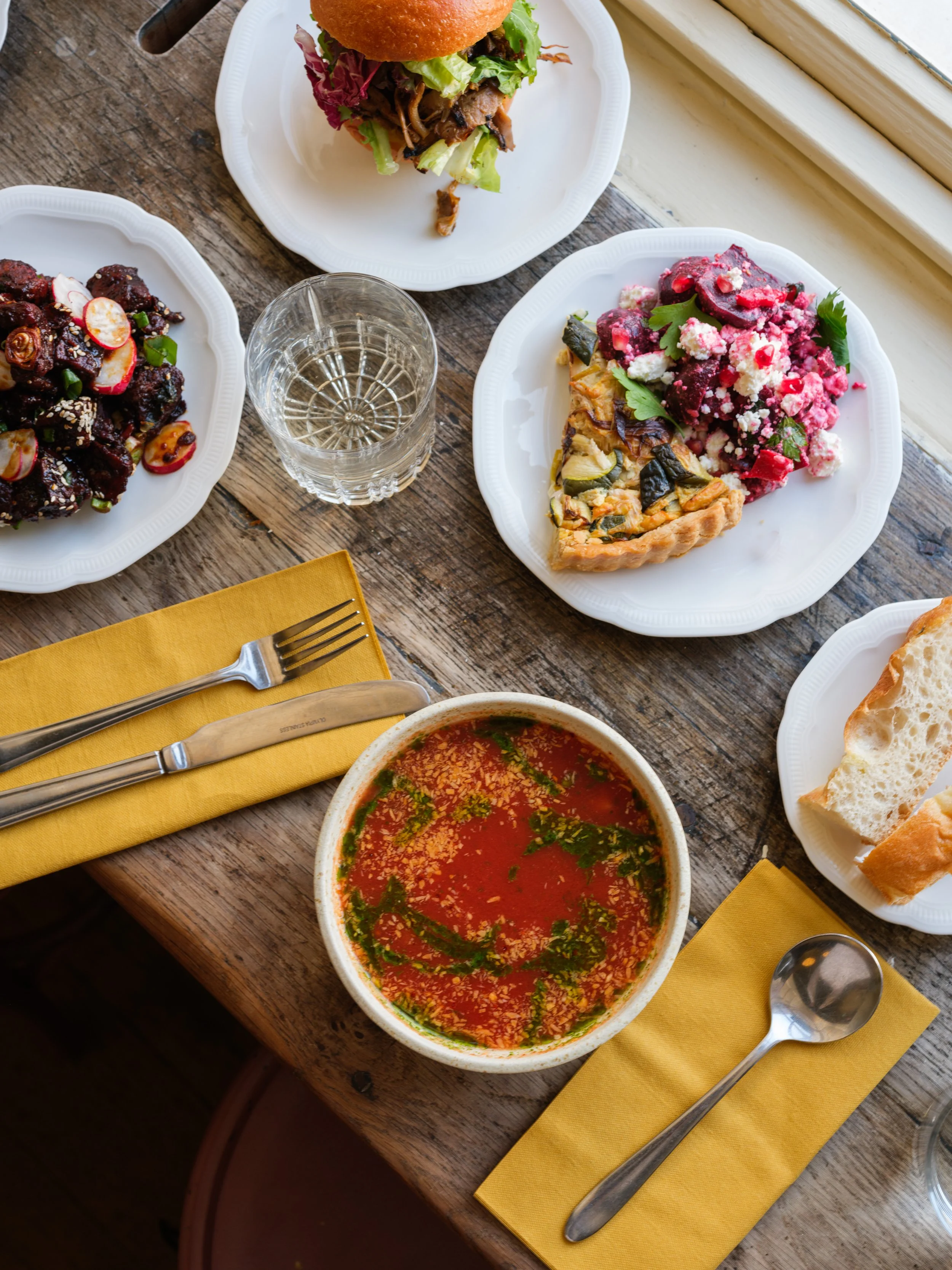 Lunch at Cafe Petiole, London