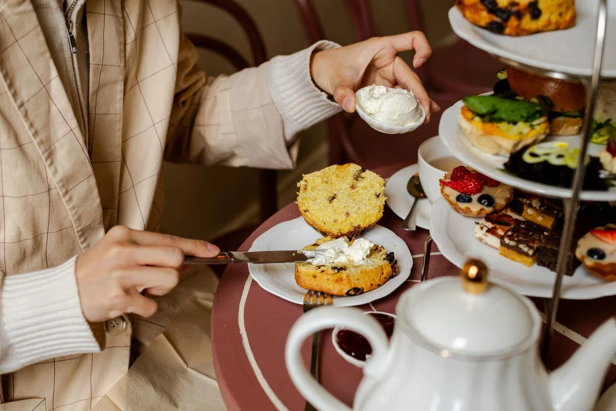 Cafe Petiole Vegan Afternoon Tea experience is vegan and featured seasonal produce