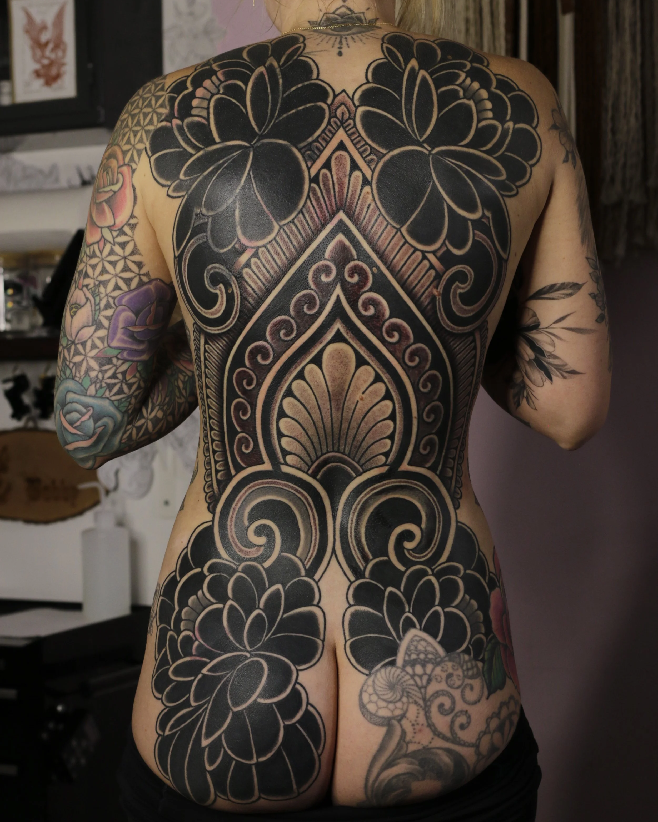 Cover Up Ornamental Backpiece