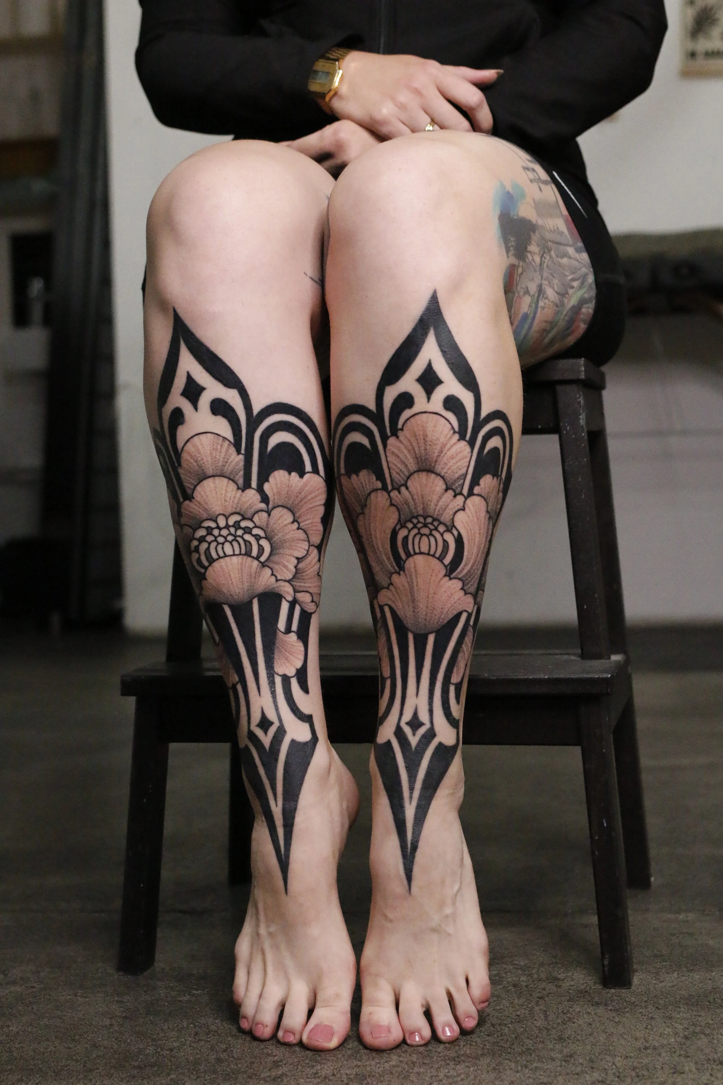 Geometry and Flow: Ornamental Blackwork Tattooing