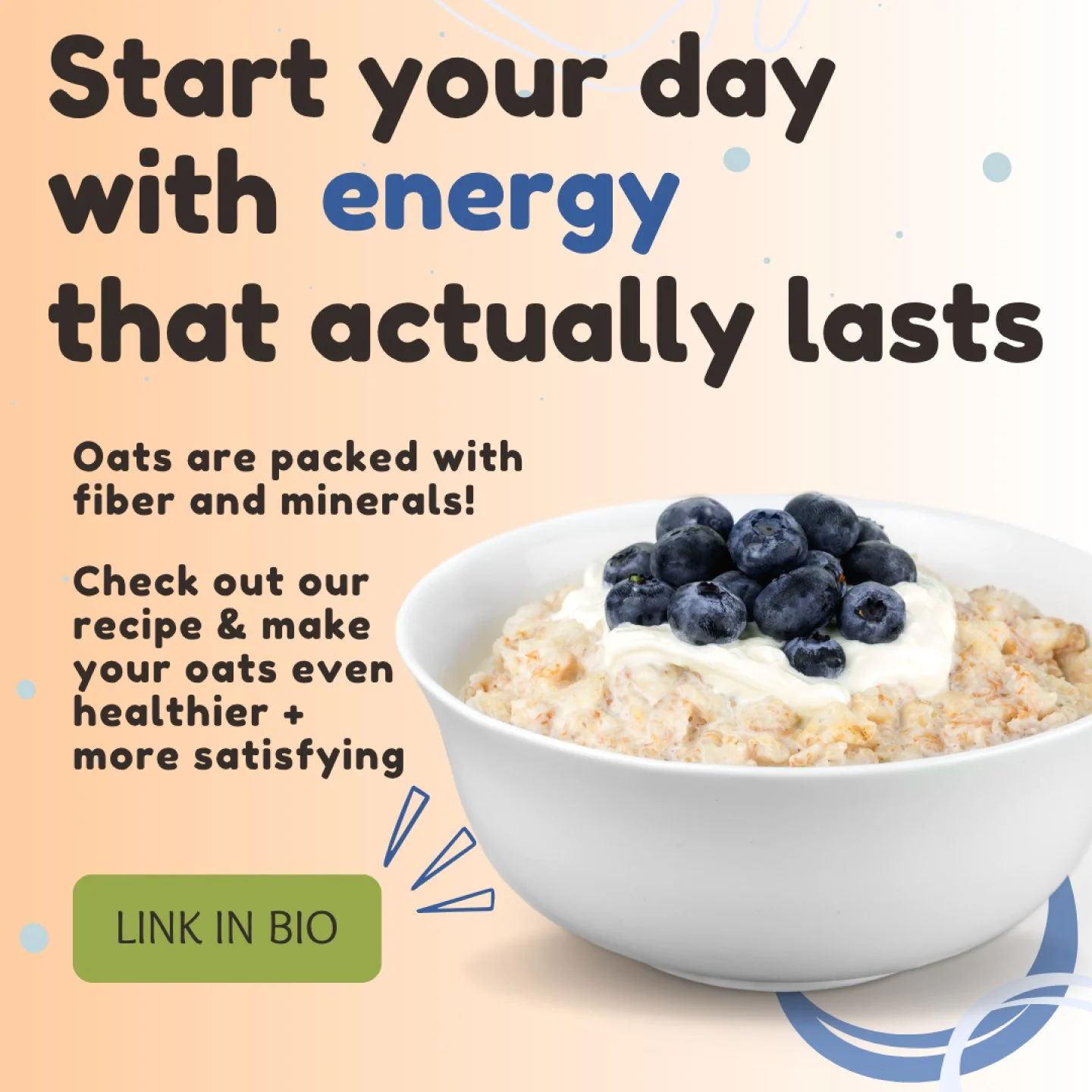 Did you catch this morning&rsquo;s blog? If not, no worries. Head over to subscribe so you never miss a thing. This week, we talk about one of our all-time favorite ways to enjoy oats. Our recipe elevates this classic breakfast staple to a whole new 