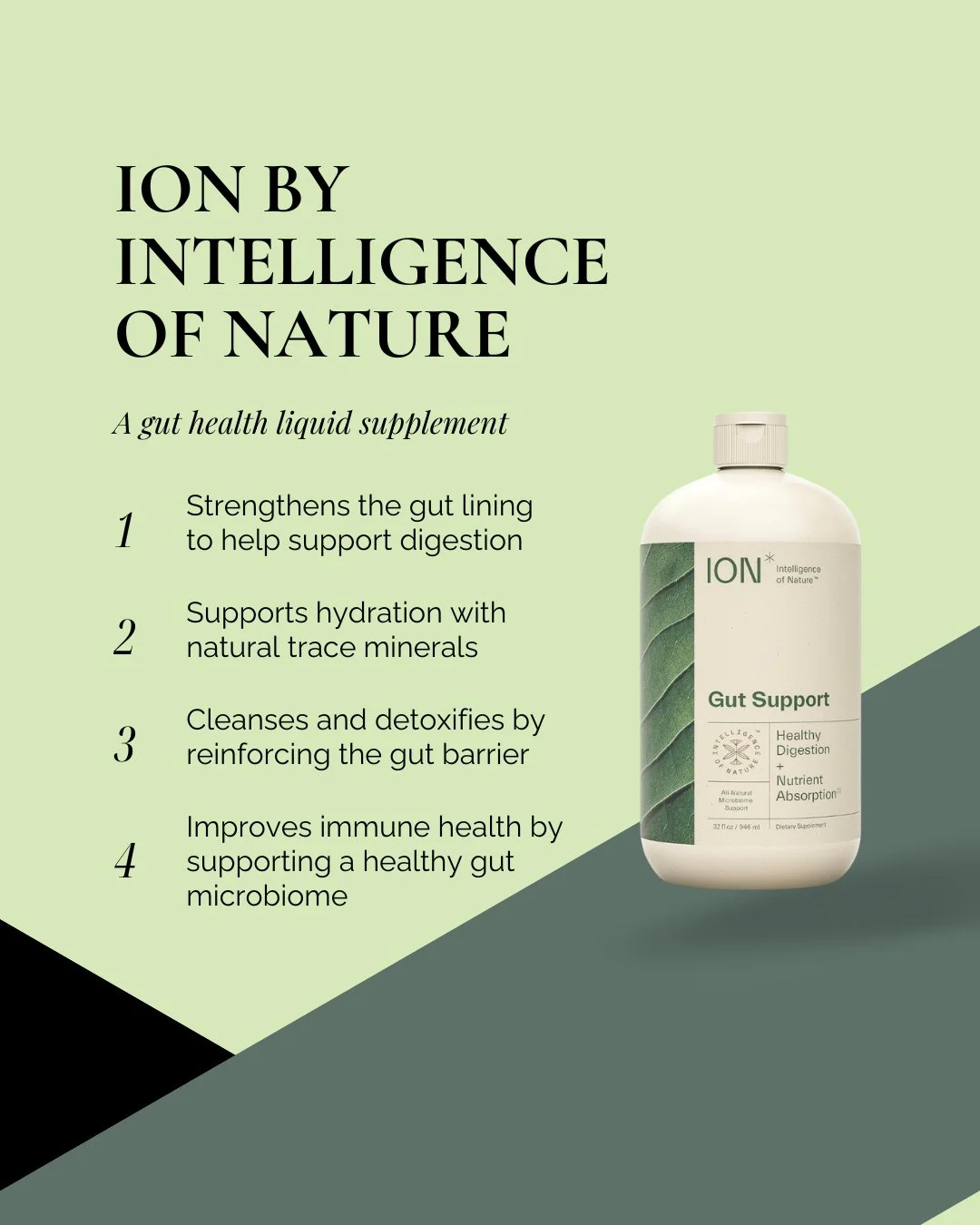 ION&rsquo;s gut supplement has become a staple in our routine, and it might just be the missing piece in your wellness puzzle. Check the link in our bio to grab your own bottle.

Our gut is often referred to as our &ldquo;second brain,&rdquo; and for