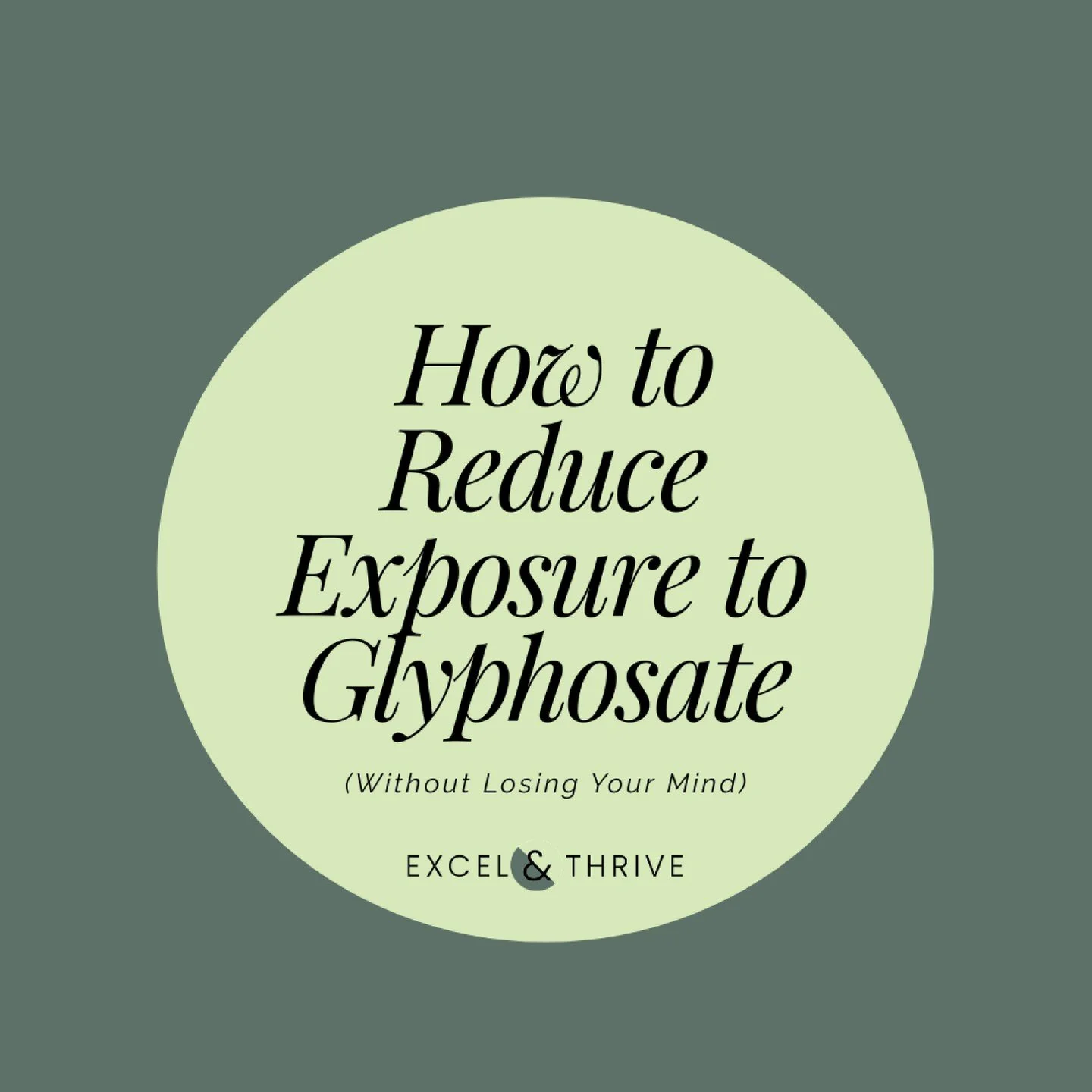 Toxins can be lurking in our homes, personal care products, and even the food we consume. That's why avoiding exposure to these harmful substances is one of our favorite topics. ✨ By making conscious choices, we can all take steps towards a healthier