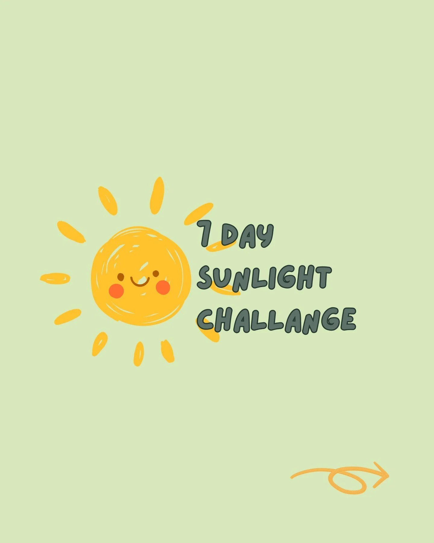 This week, focus on soaking up those golden rays and bringing a little more light into your life&mdash;both literally and metaphorically. 🌱

Spending time in sunlight is not just a delightful experience; it also offers incredible benefits for our me