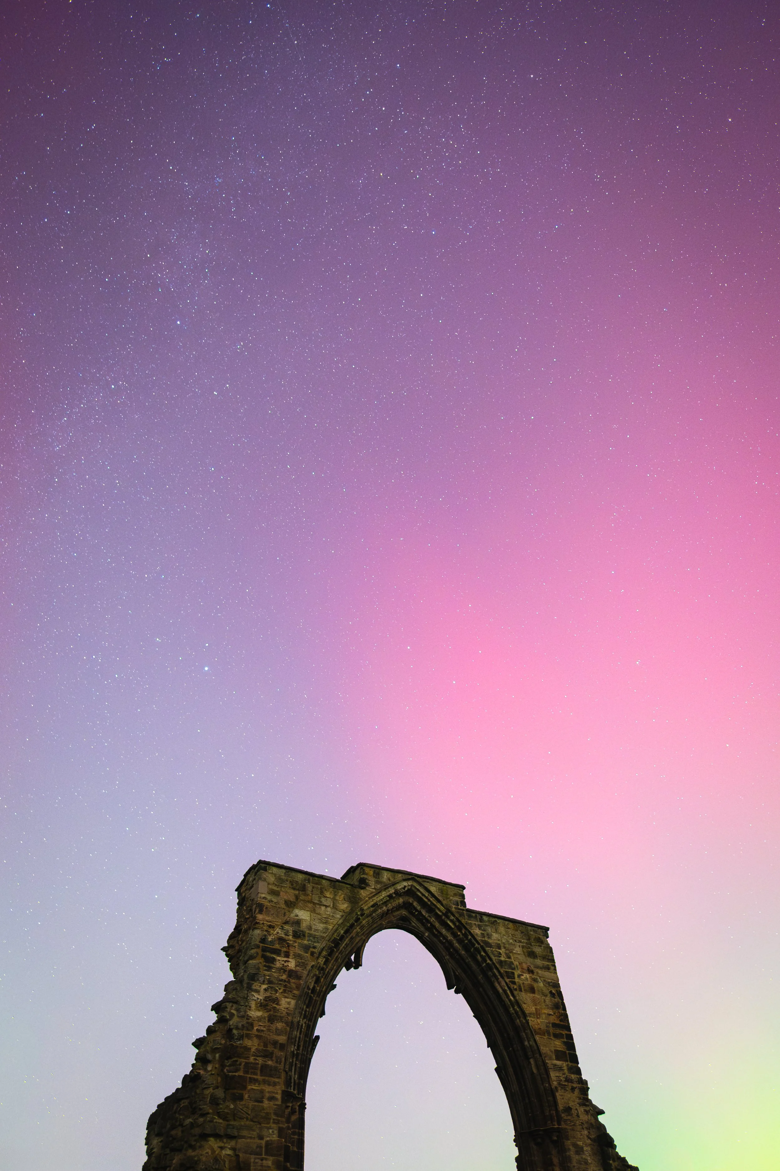 The Aurora Above The Arch