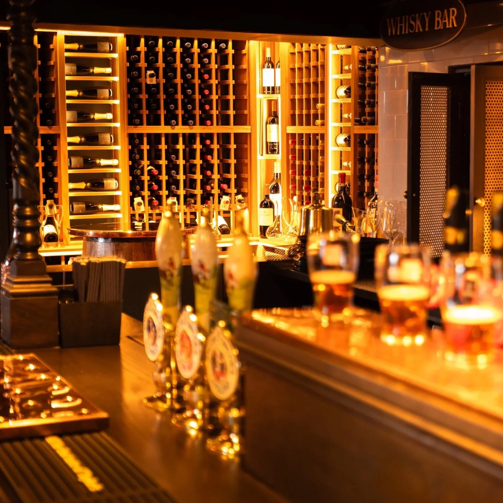 Three Acres Inn, Roydhouse, Huddersfield for A & W Moore Wineracks UK