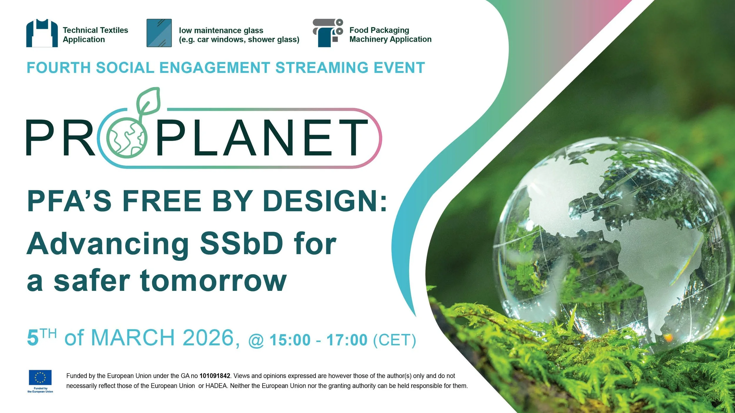 PFAS-Free by Design: Advancing SSbD for a Safer Tomorrow