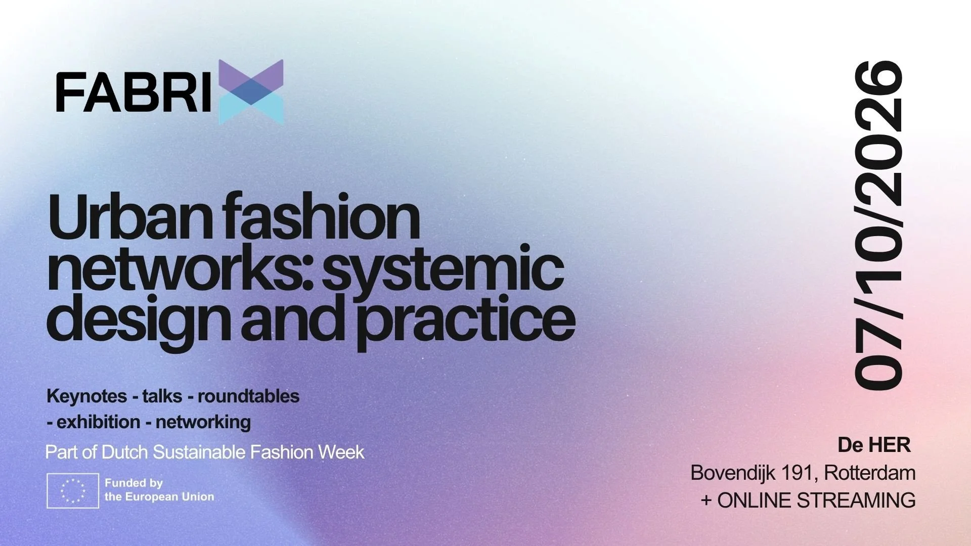 Urban Fashion Networks: systemic design and practice