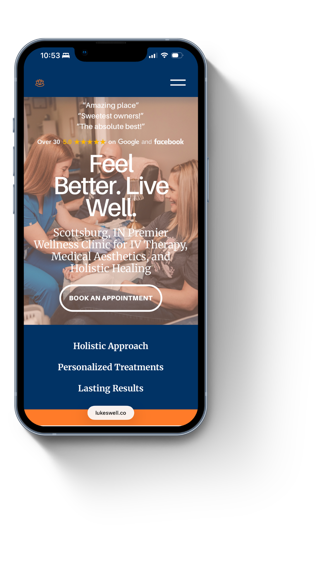 Luke's Well Co Website