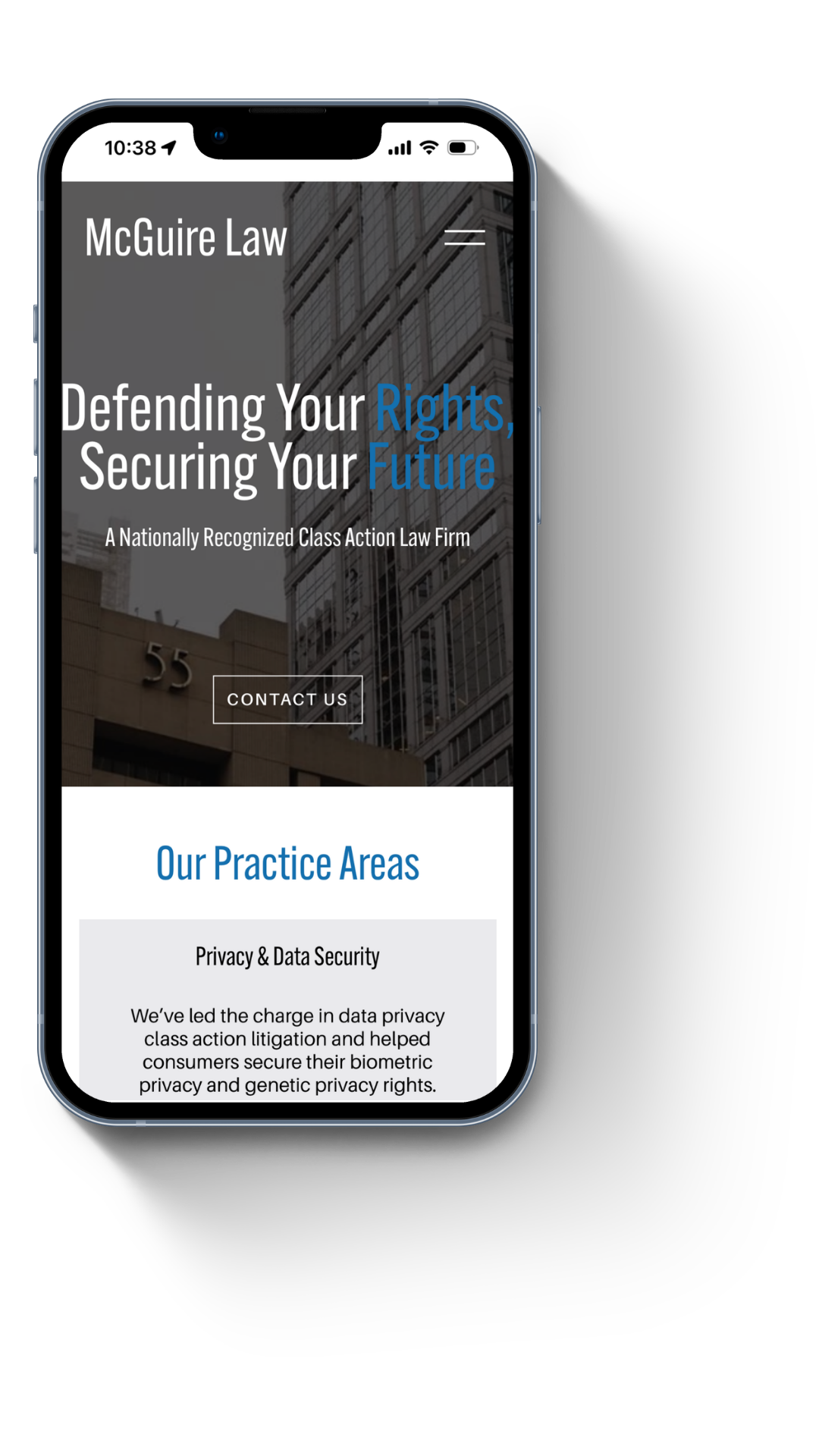 McGuire Law Firm Website