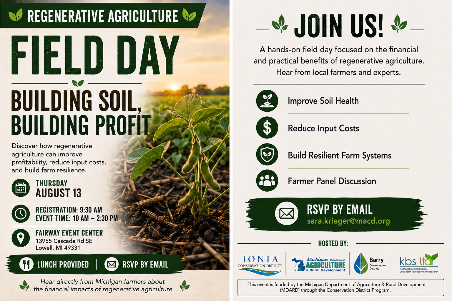 Regenerative Ag Field Day