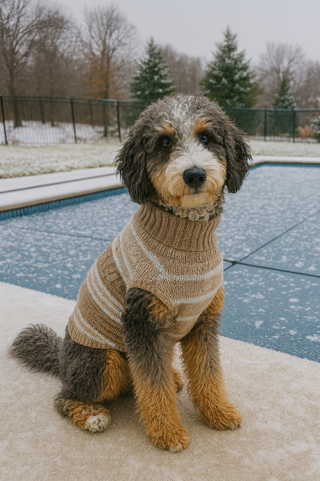 Brinx’s Backyard Blog: Winter Pool Care – Protect Your Pool All Season Long 🏊‍♂️❄️