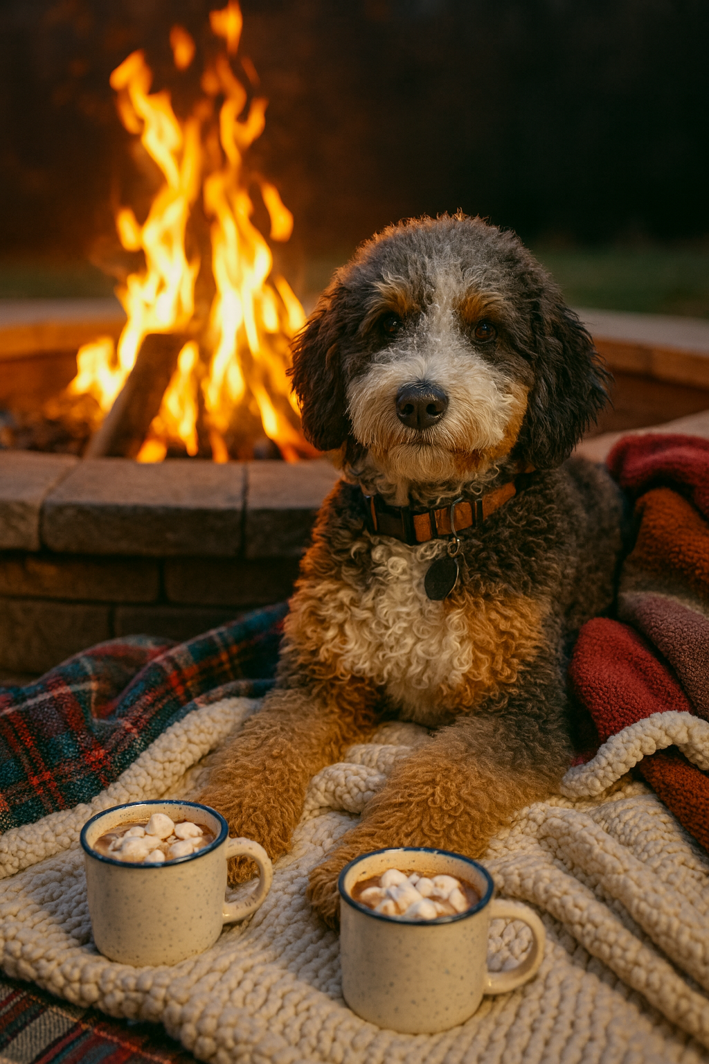 Brinx’s Backyard Blog: Firepits, Heaters &amp; Warm Winter Nights 🔥🐾