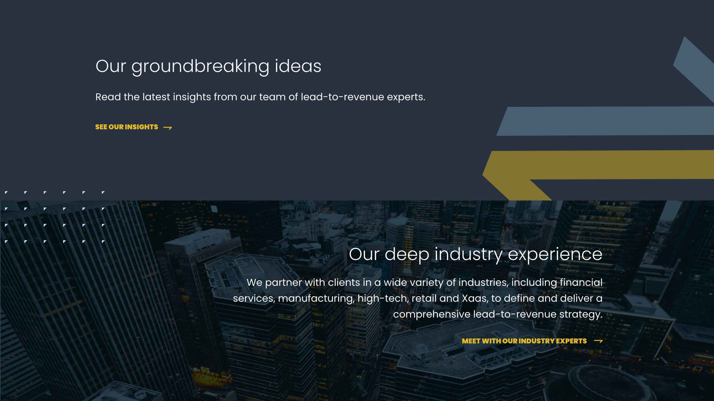 About Navint webpage excerpt