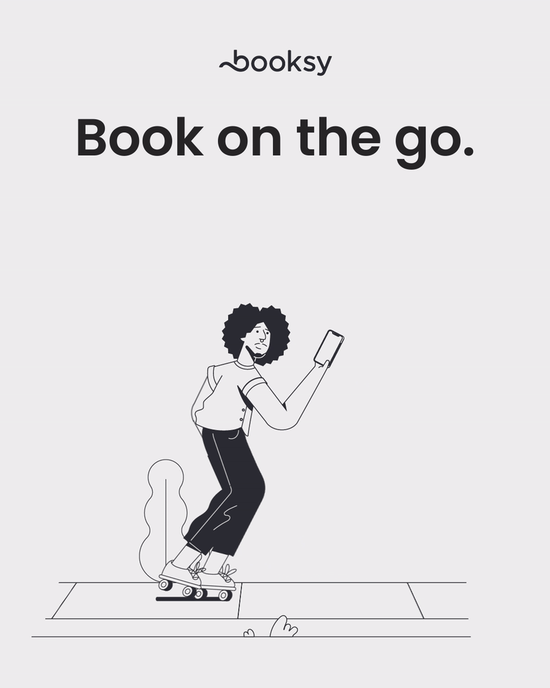 Booksy skater GIF Adjy portfolio