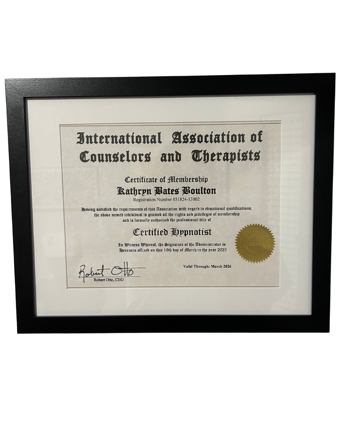 International Association of Counselors and Therapists 