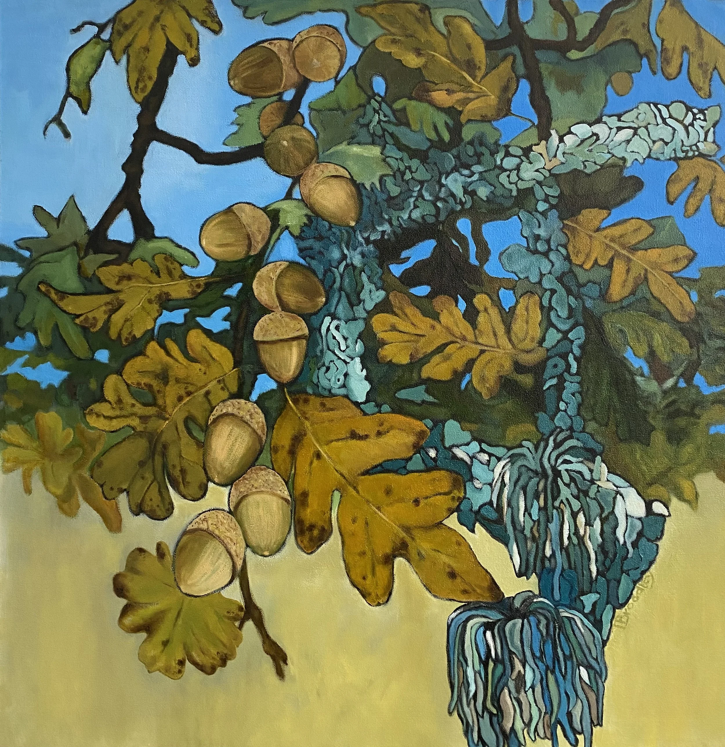 'Nature's Renewal', 24 x 24" framed, $1250