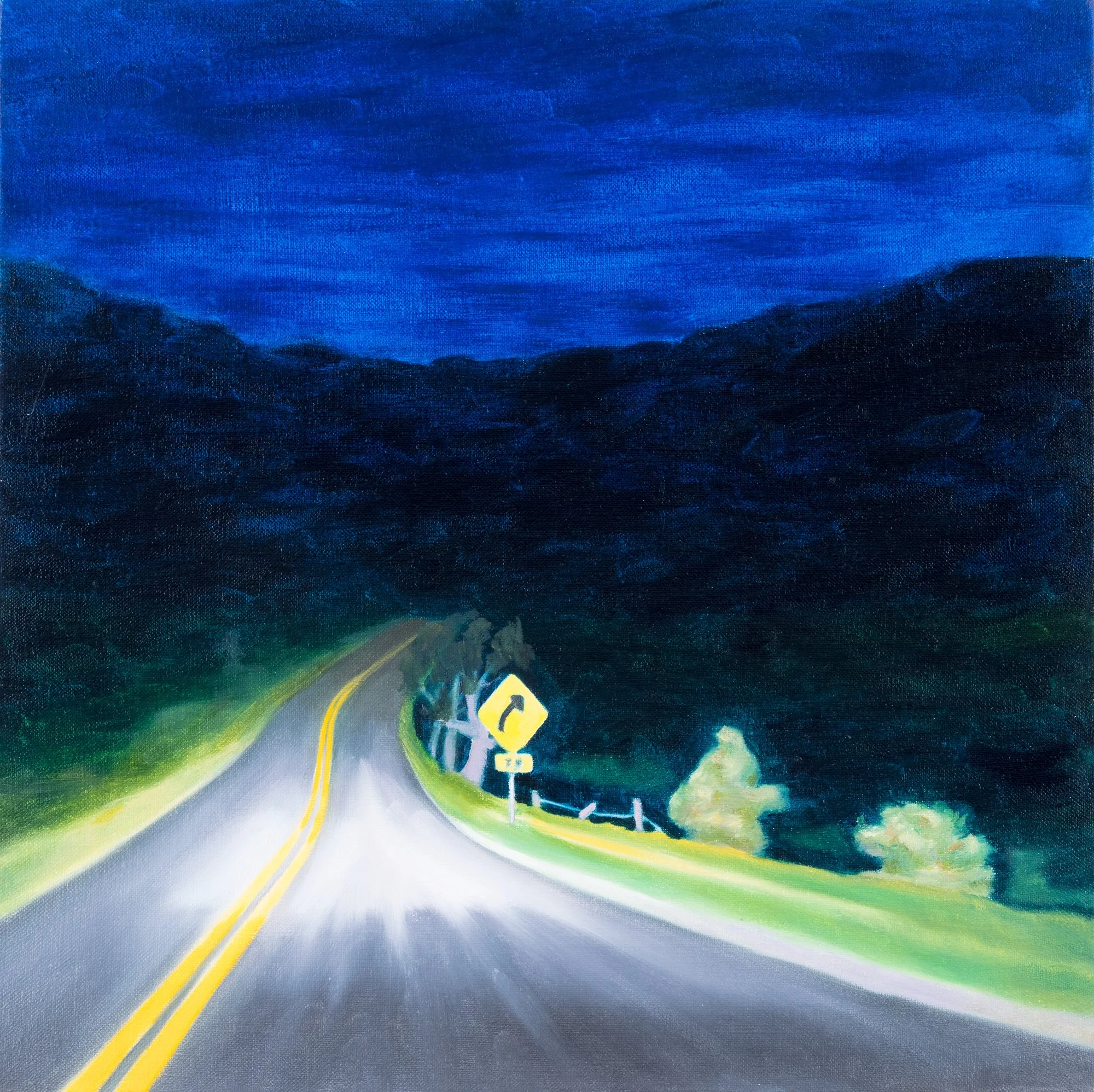 Road to Erehwon/Blue Night #2, 2017