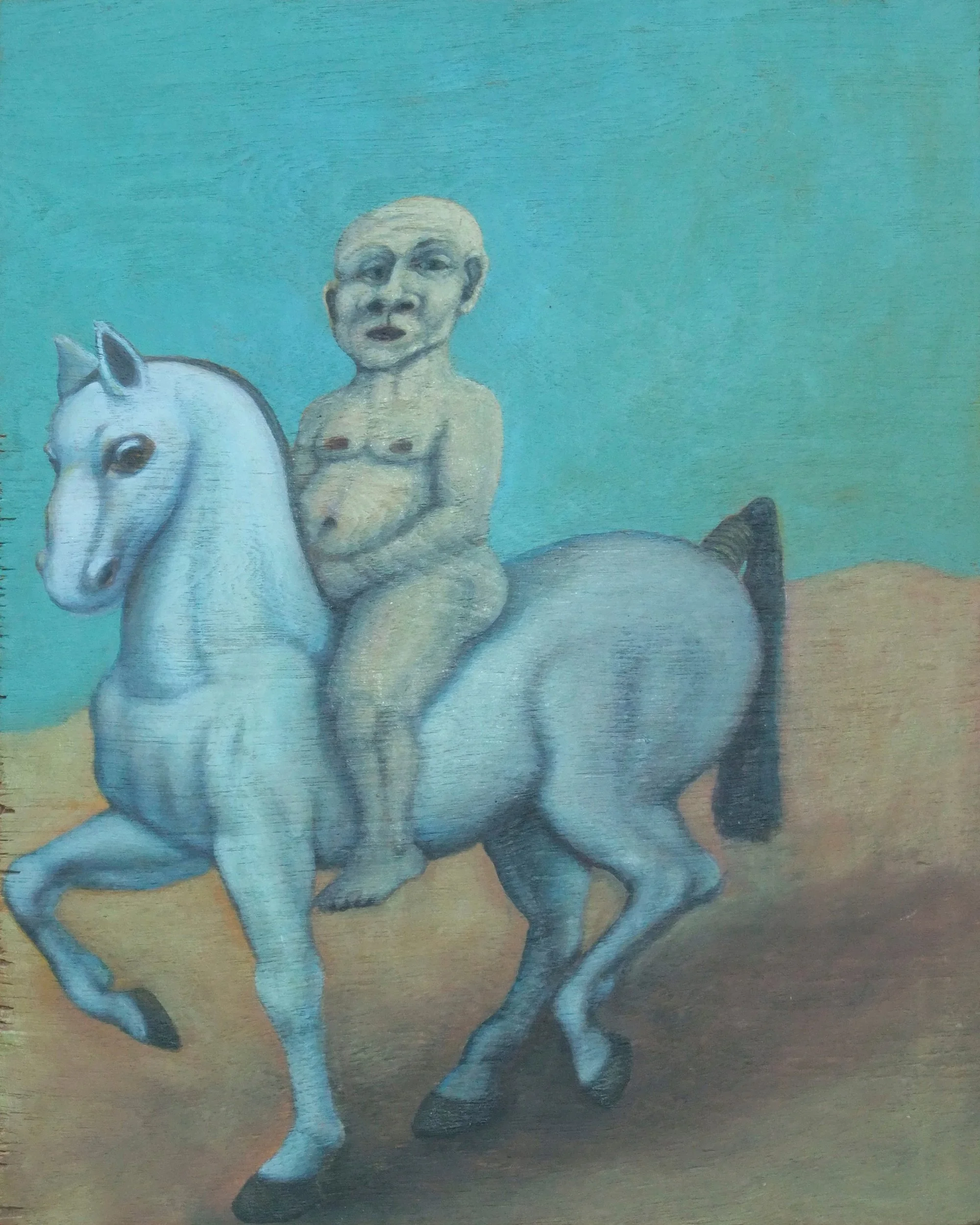 Man on Horse, 1992