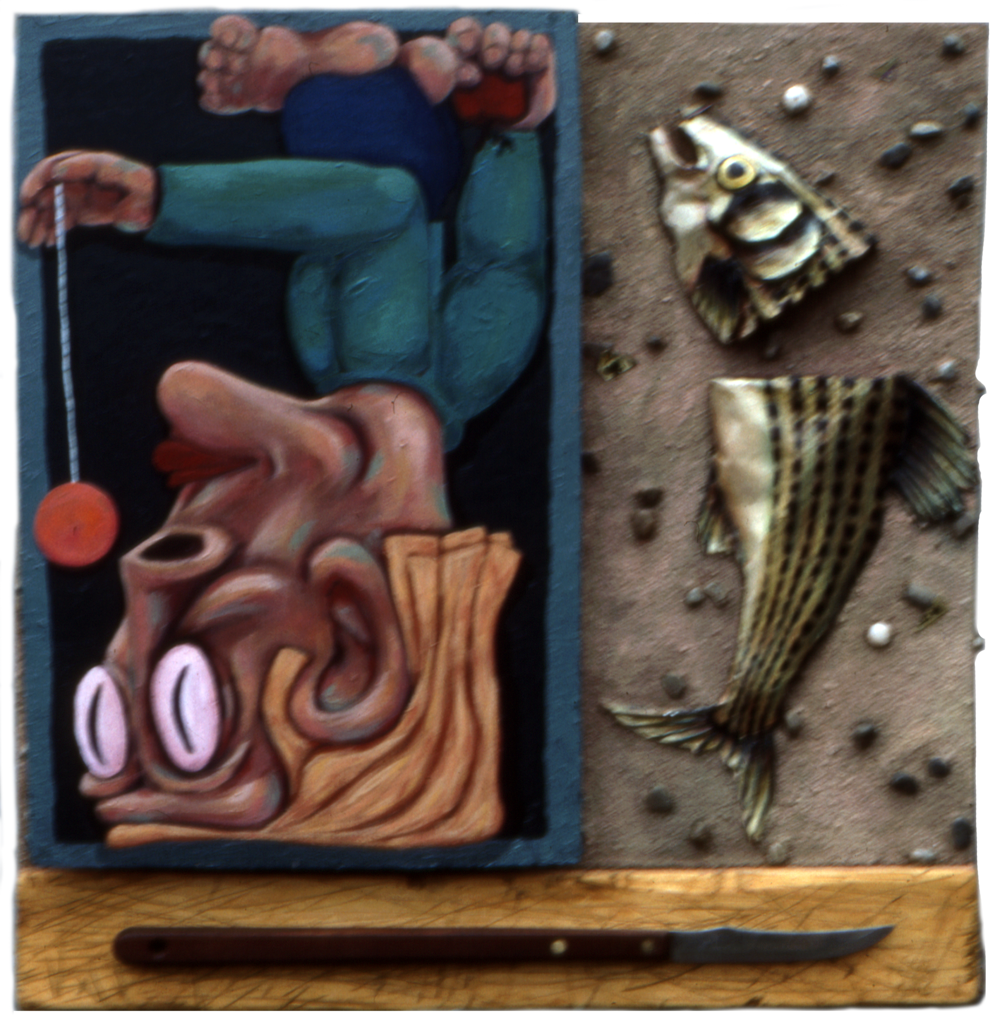 Ode to Beckman and Baselitz, 1985