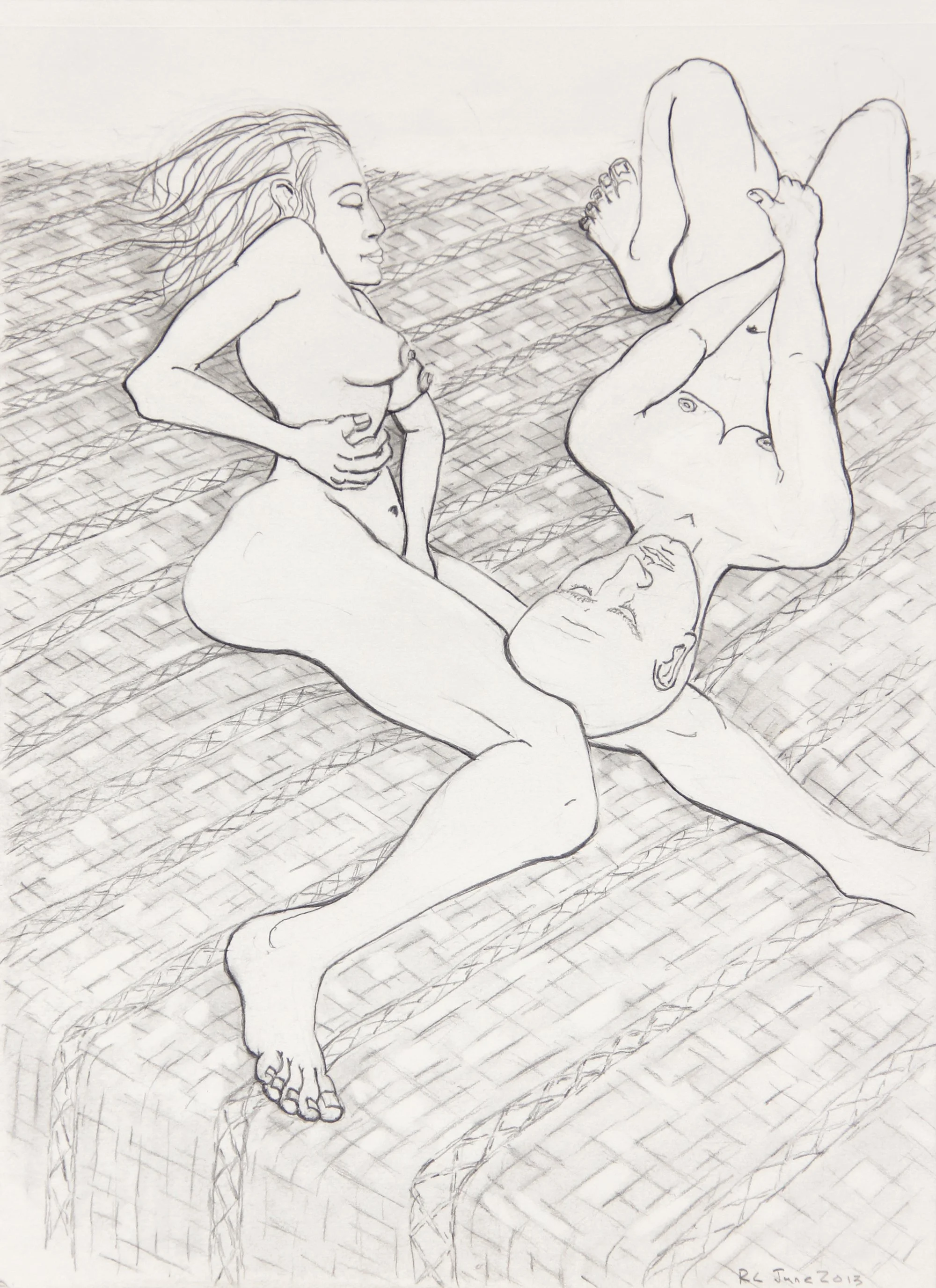 Couple in Bed, 2013