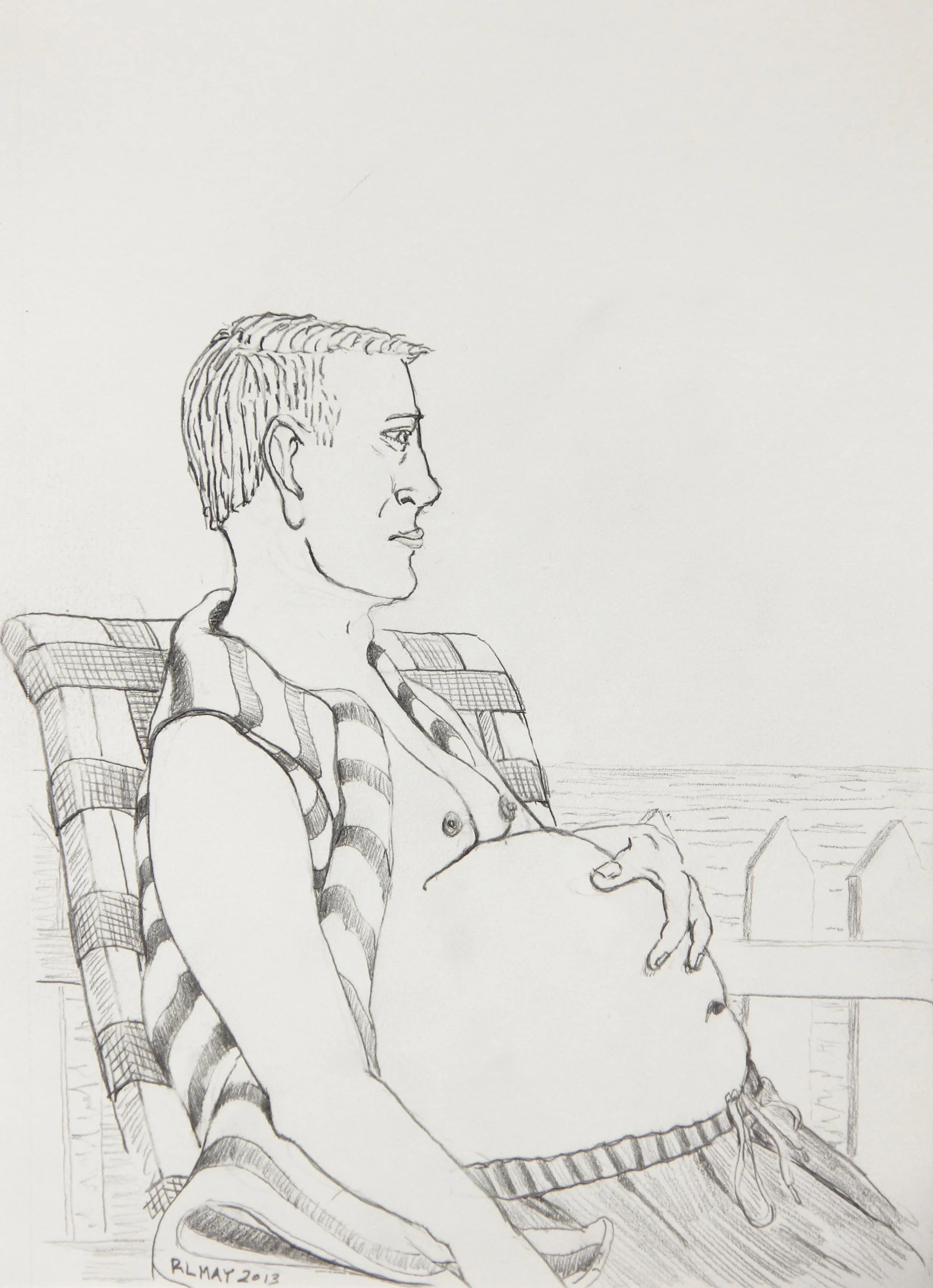 Man with Indigestion, 2013