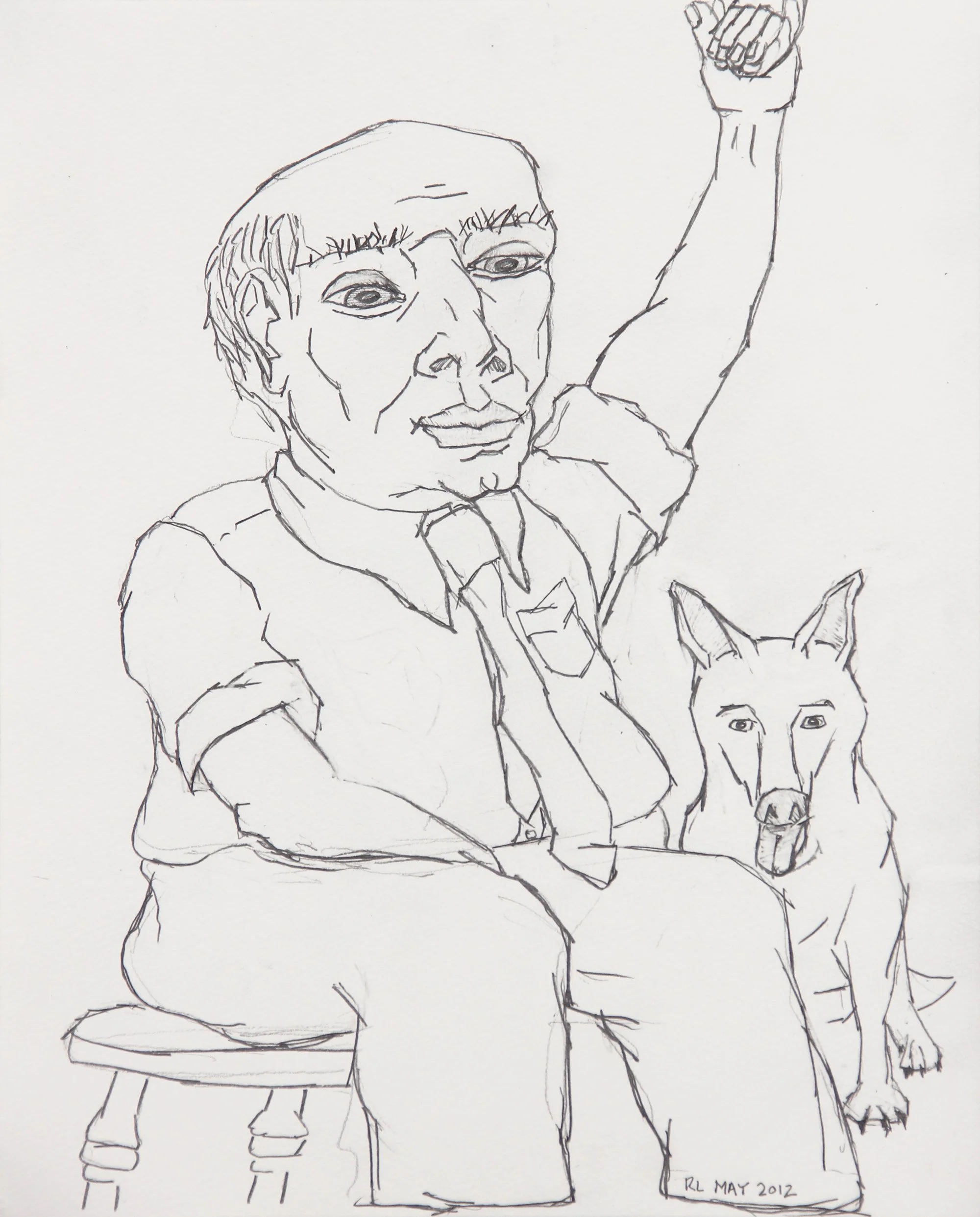 Man and Dog, 2012