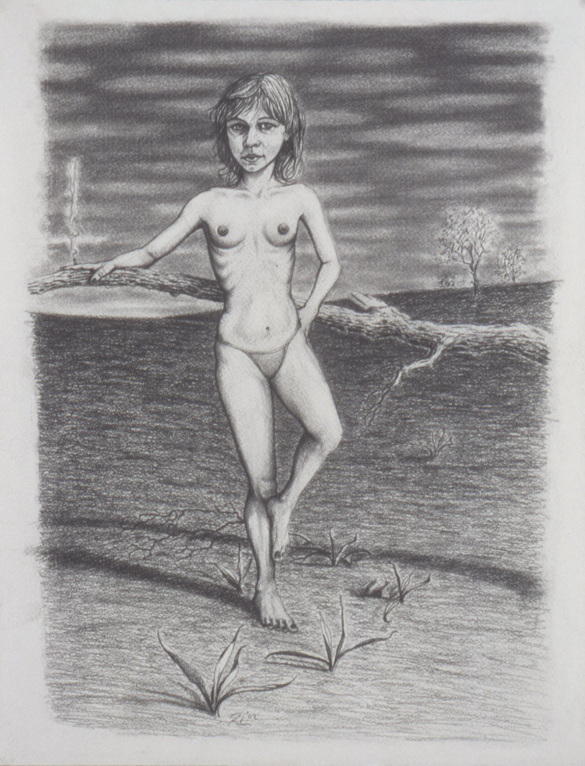 Smoking Girl, 2002