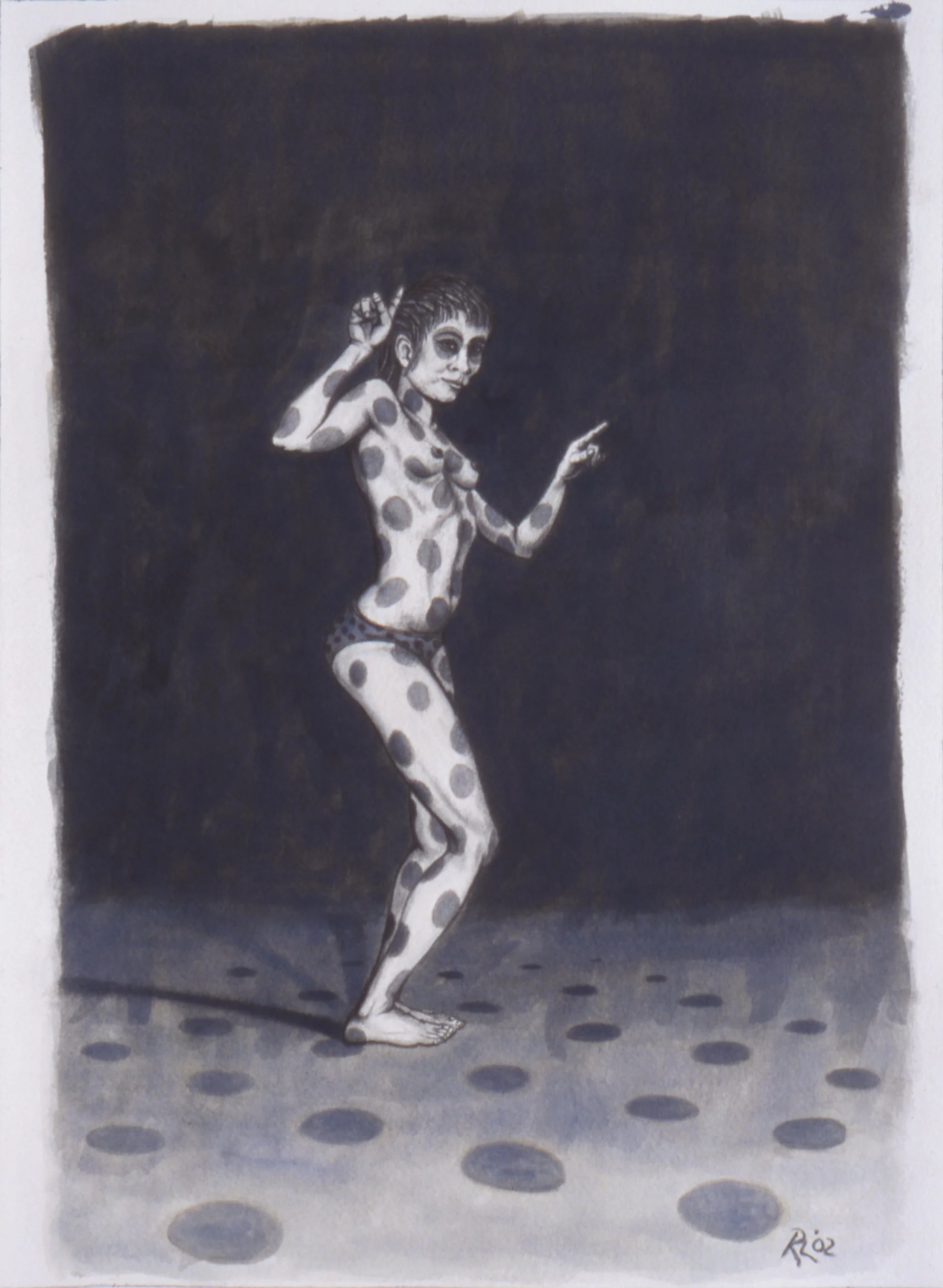 Study For Lucinda Dancing, 2002