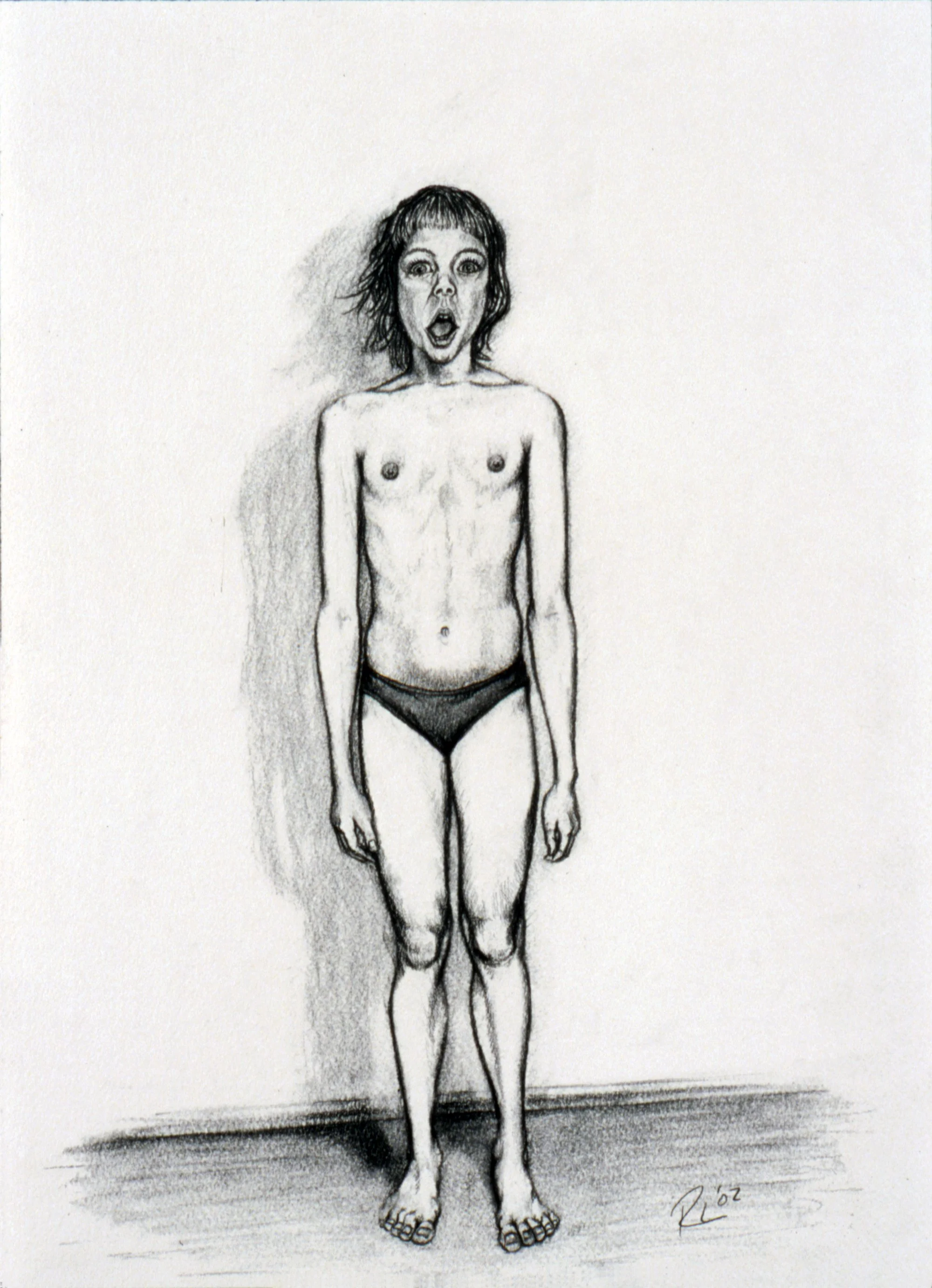 Study For Lucinda Screaming, 2002