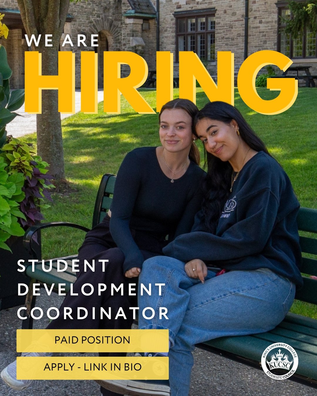 We're looking for a student who's ready to lead! As our Student Development Coordinator, you&rsquo;ll plan campus-wide programming focused on professional development and team-building, while working closely with our Finance portfolio. This paid posi