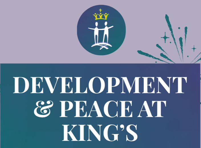  Development and Peace at King's Annual General Meeting