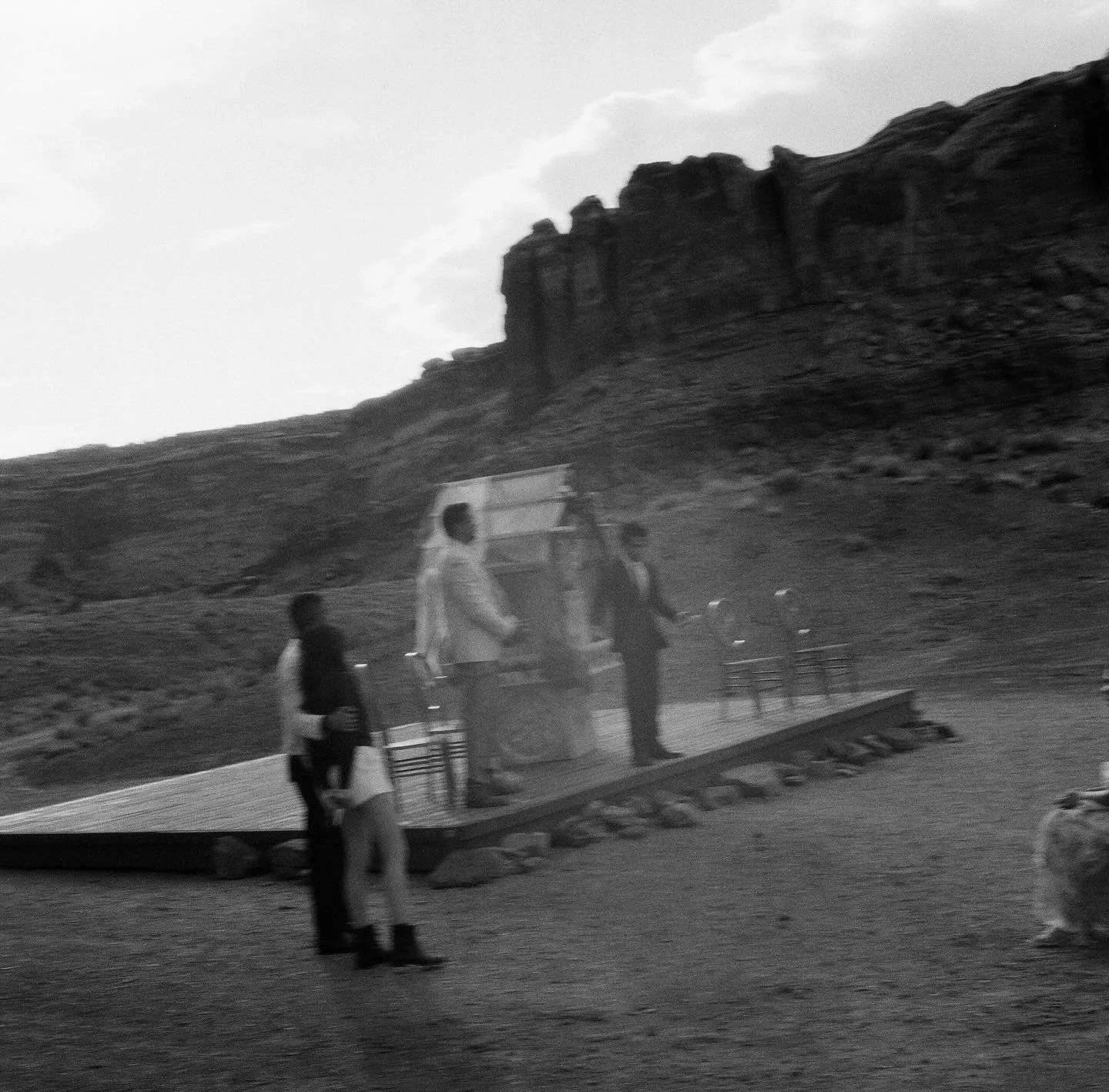 a tribute ceremony to their parents and ancestors in the privacy of the Utah desert. @maeandco_creative 

x.