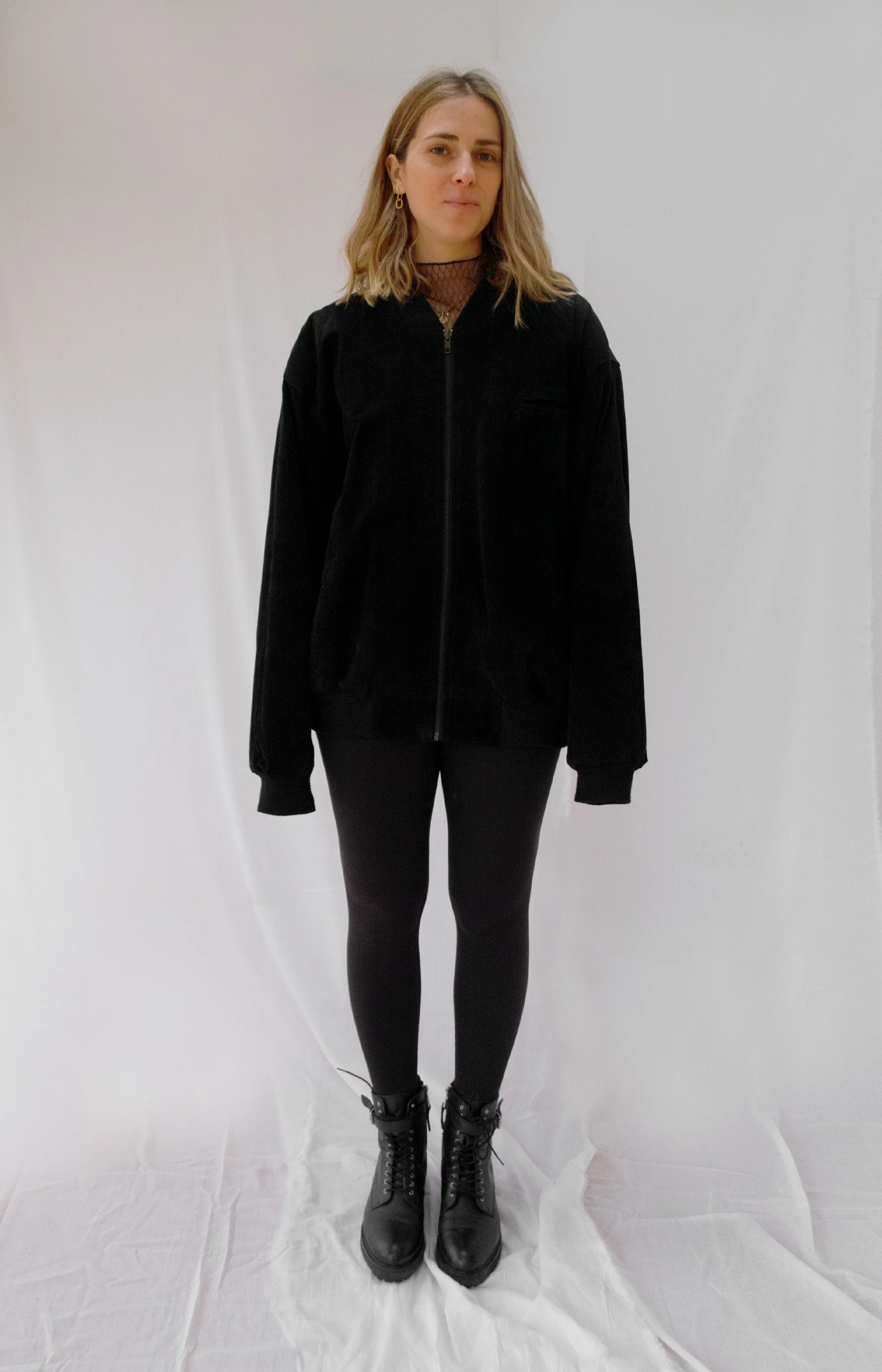 Vintage Suede Bomber