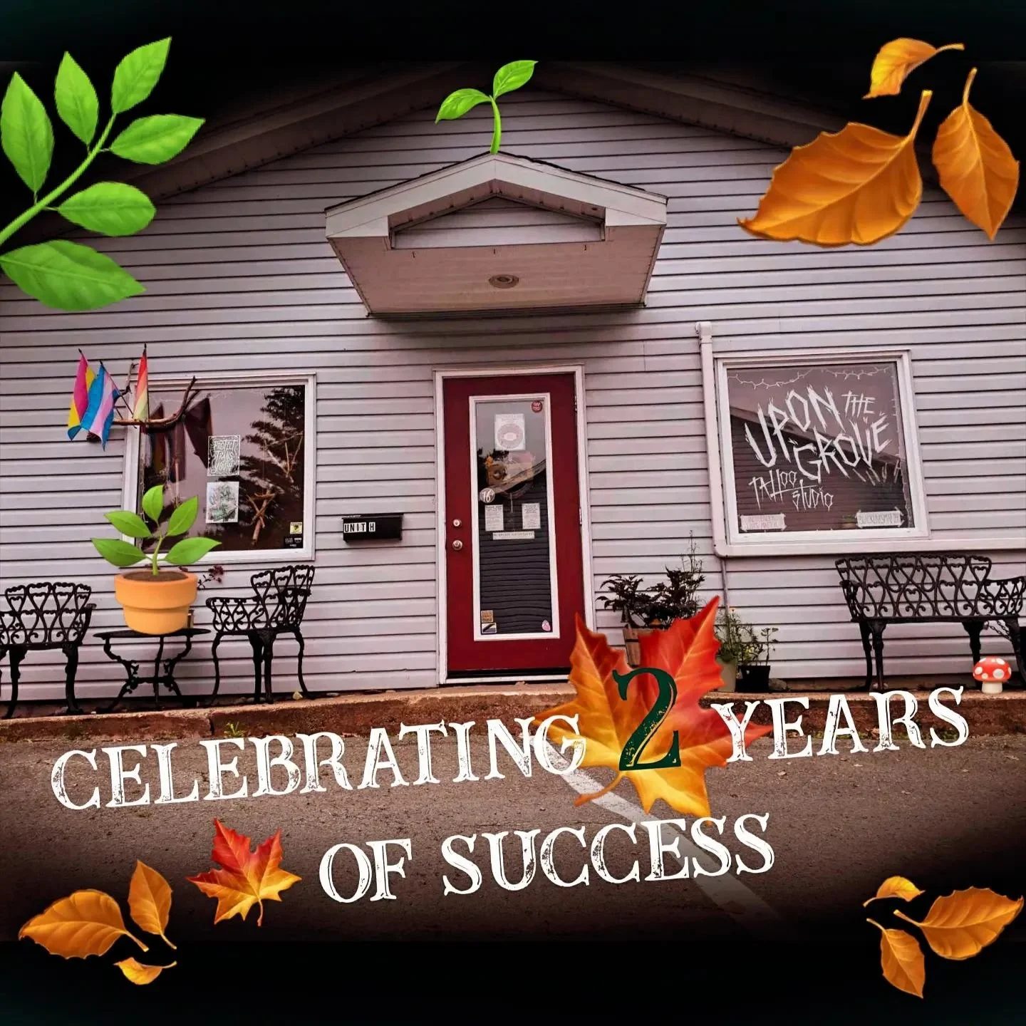 In our usual Upon The Grove style, we are a little late with our announcement 😅 but as of October 1st we have officially been open for 2 years now!!! 🎉🎉🎉
We would like to thank all of our wonderful clients, new and old, for their continued love a