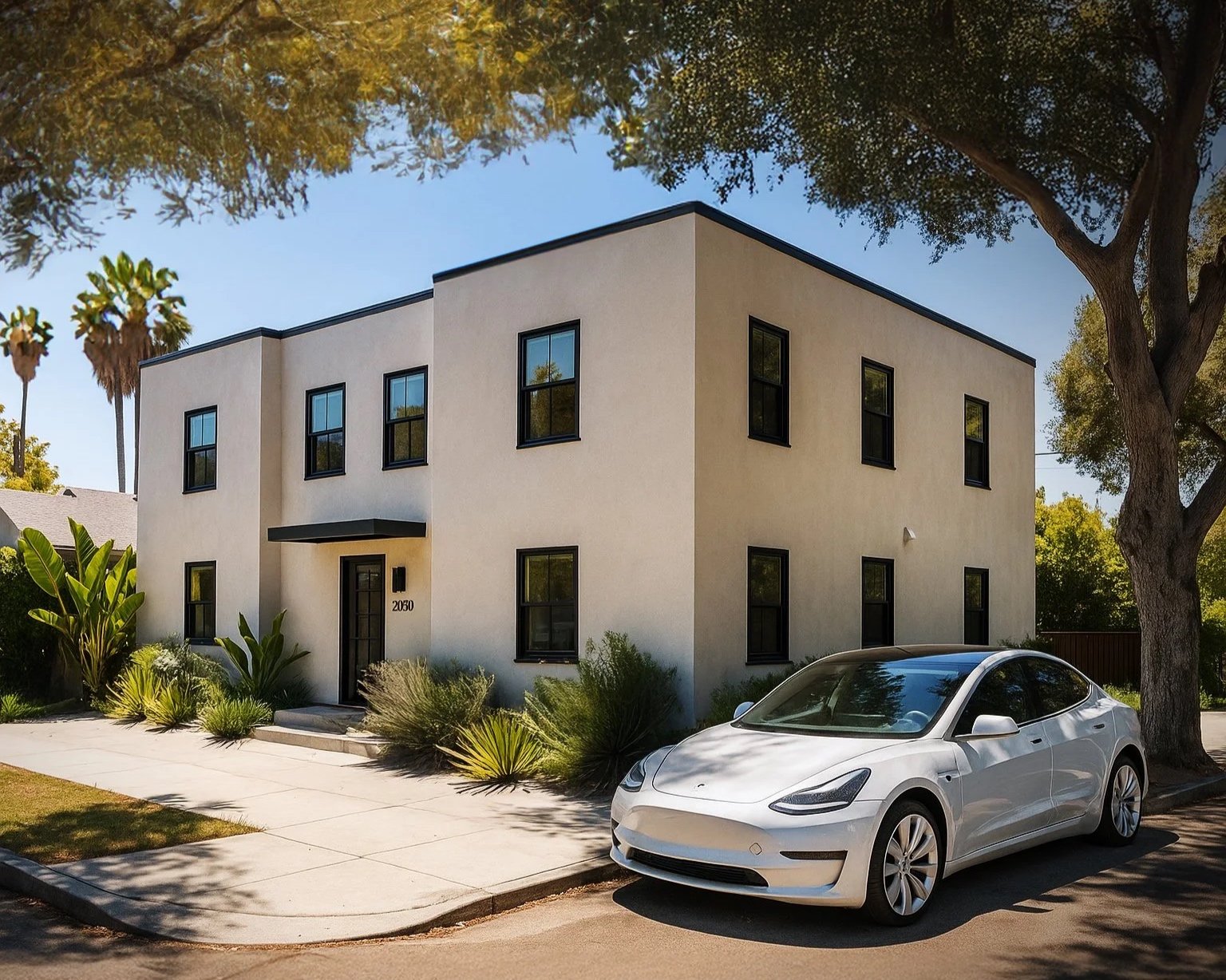 Modern Santa Monica Home -trees DE.jpg