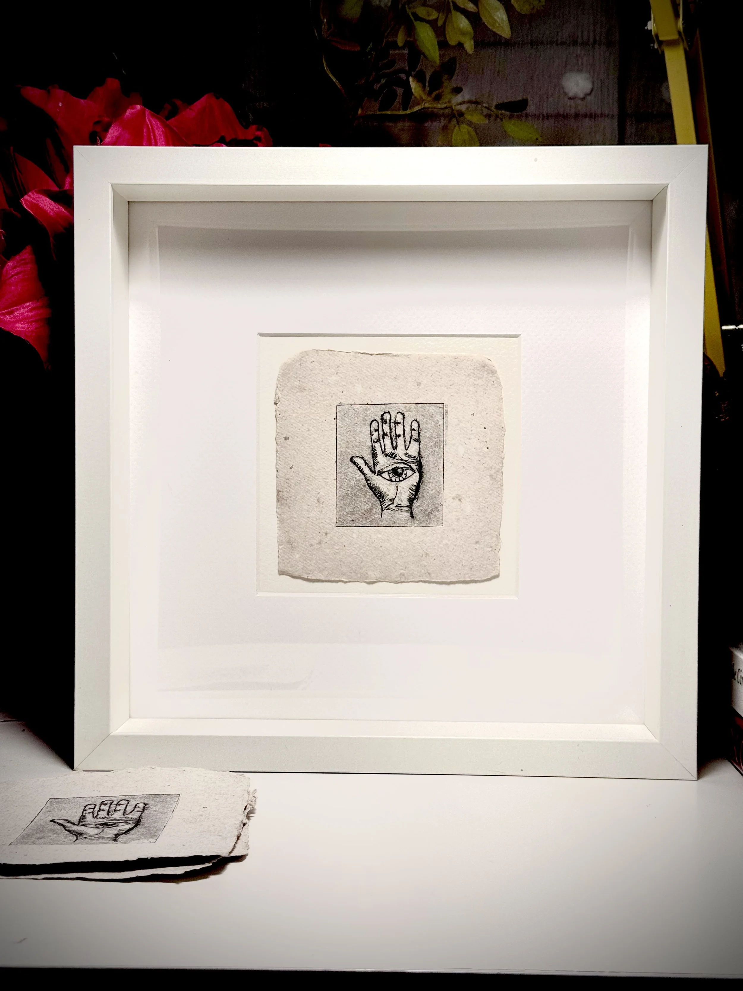 UNTITLED · Miniature Print · Edition of 10 | Aimee in ink