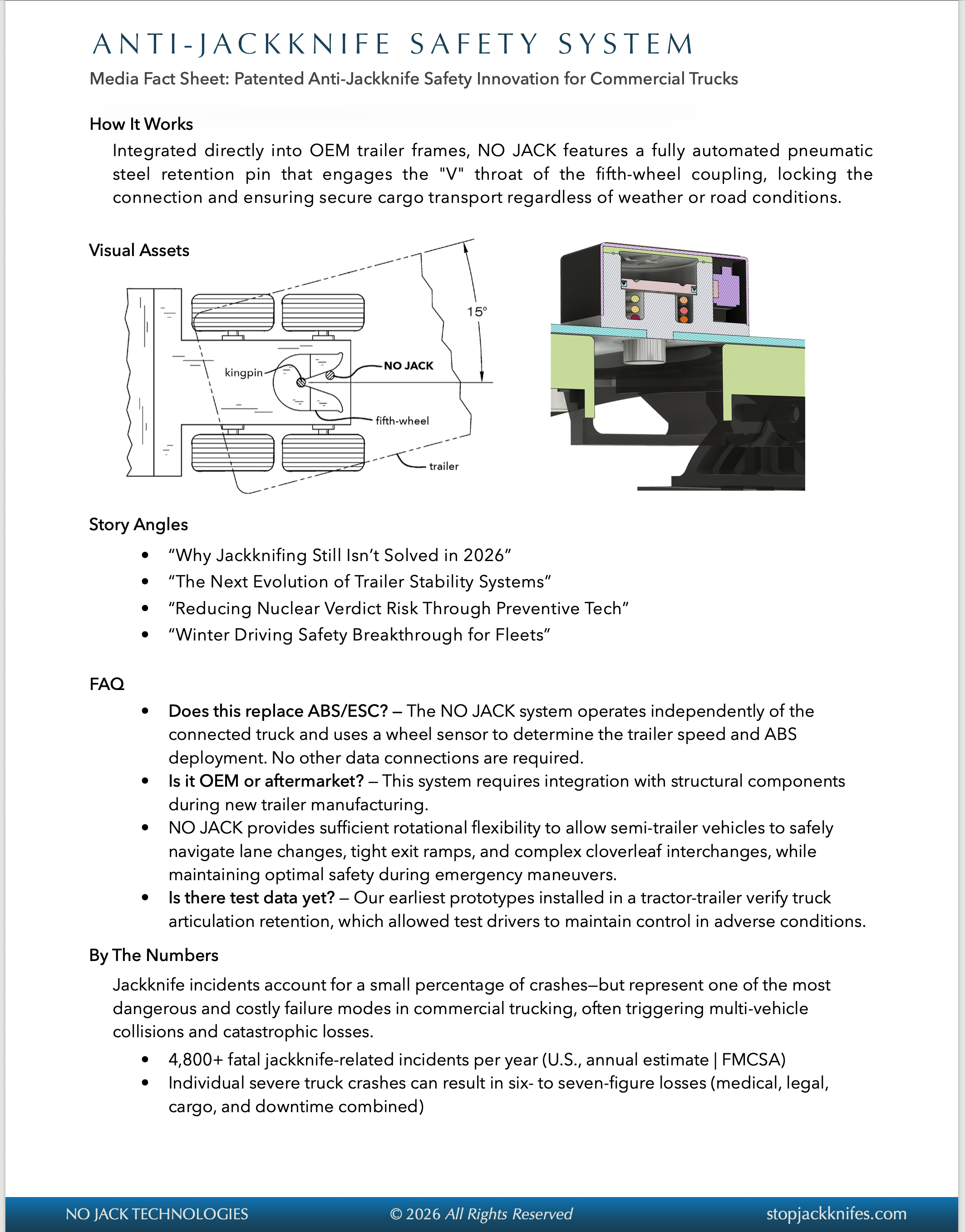 NO JACK Media Fact Sheet 2