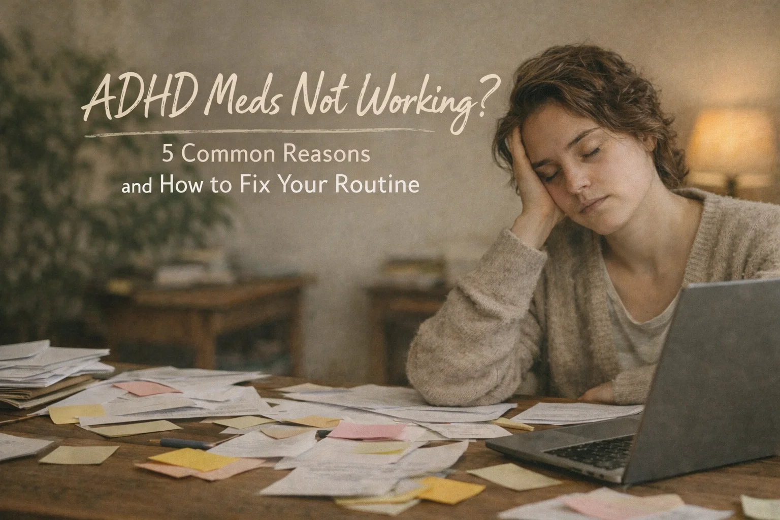 ADHD Meds Not Working? 5 Common Reasons and How to Fix Your Routine