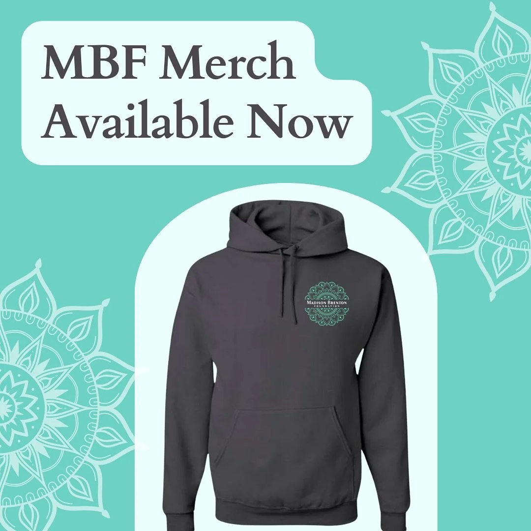 MBF Merch is live! Orders must be placed before May 30th. Click the link in our story to browse our selection and place an order. 🩵👕 https://stores.inksoft.com/madison_brenton_foundation/shop/product-detail/1003605