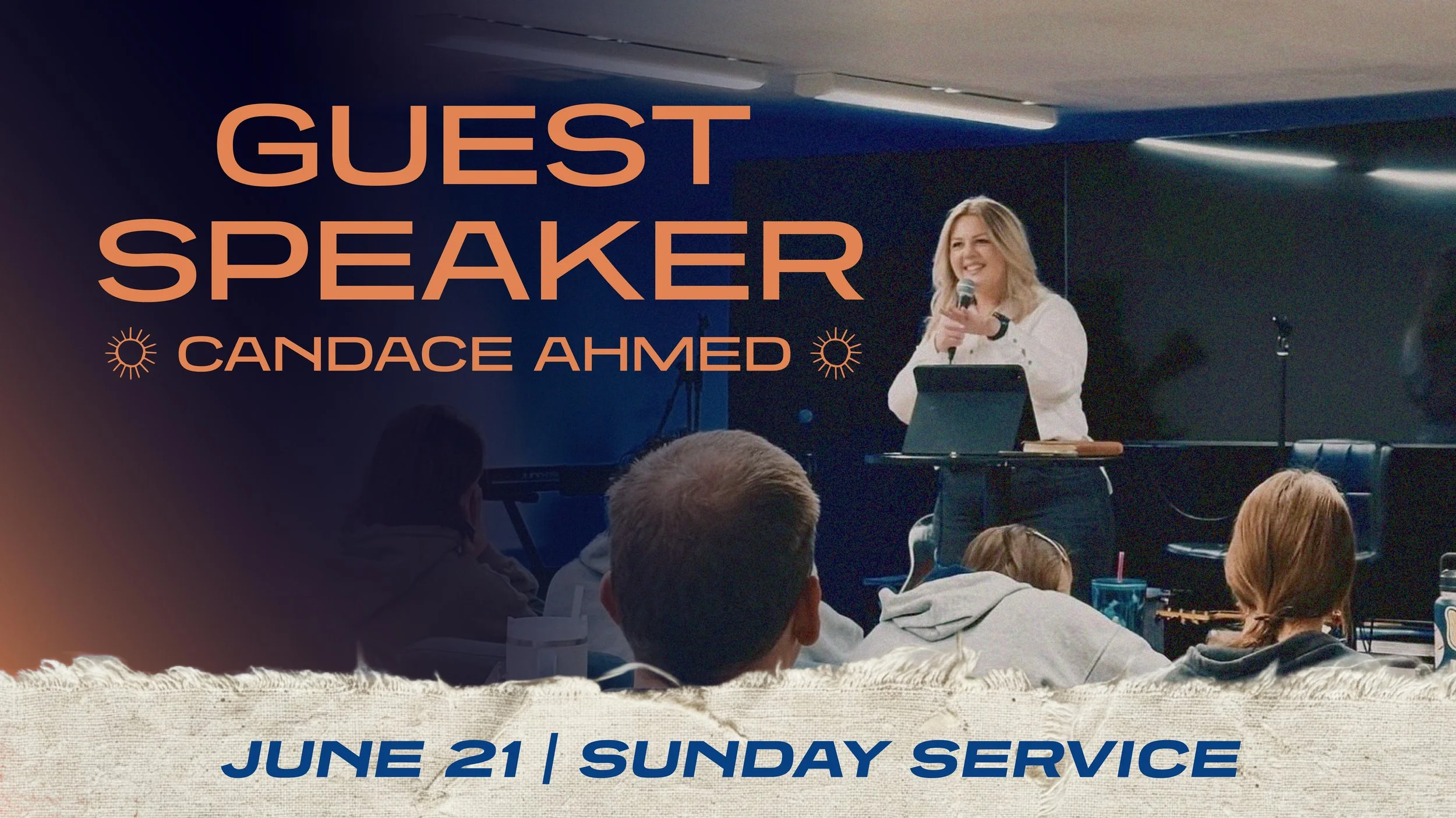 Guest Speaker: Candace Ahmed