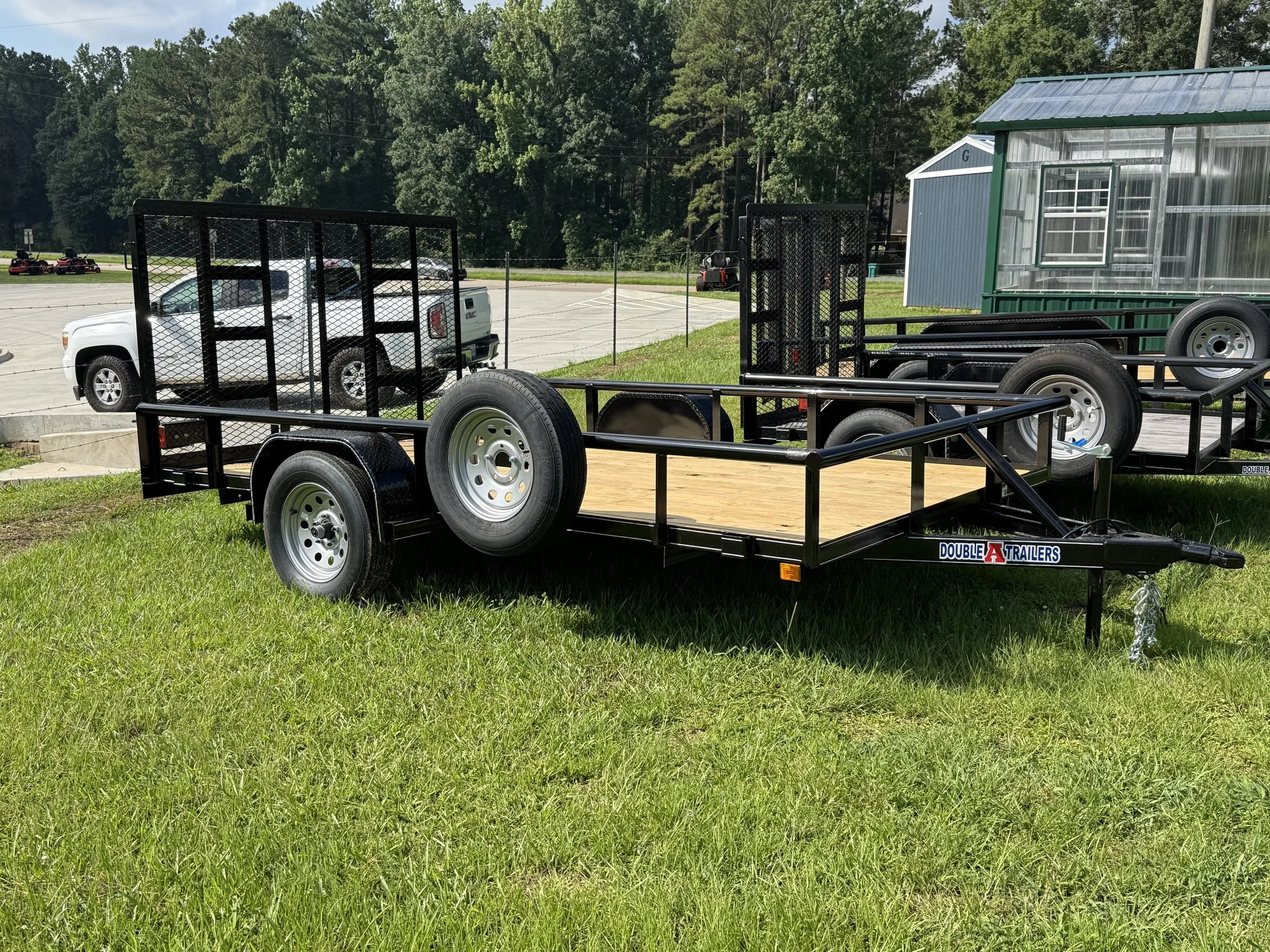 83" x 12' Single Axle Utility Trailer (8312S)