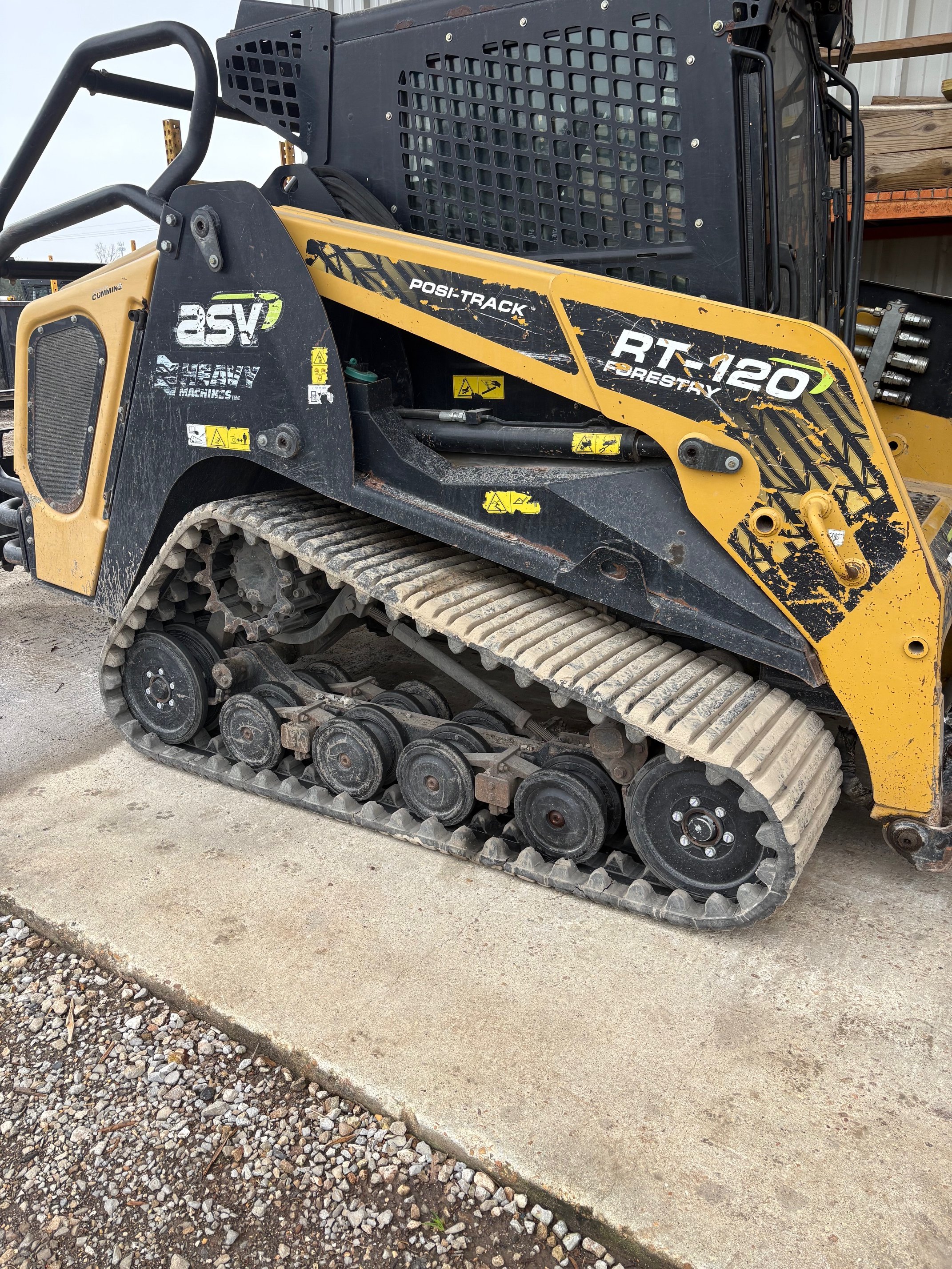 *SOLD* 2019 ASV RT-120 Forestry Skid Steer