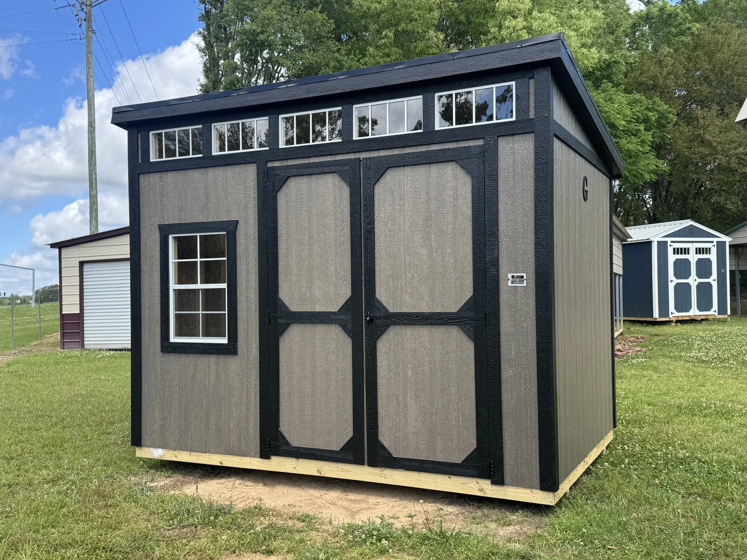 8'x12' Urban Shed - Essential Series