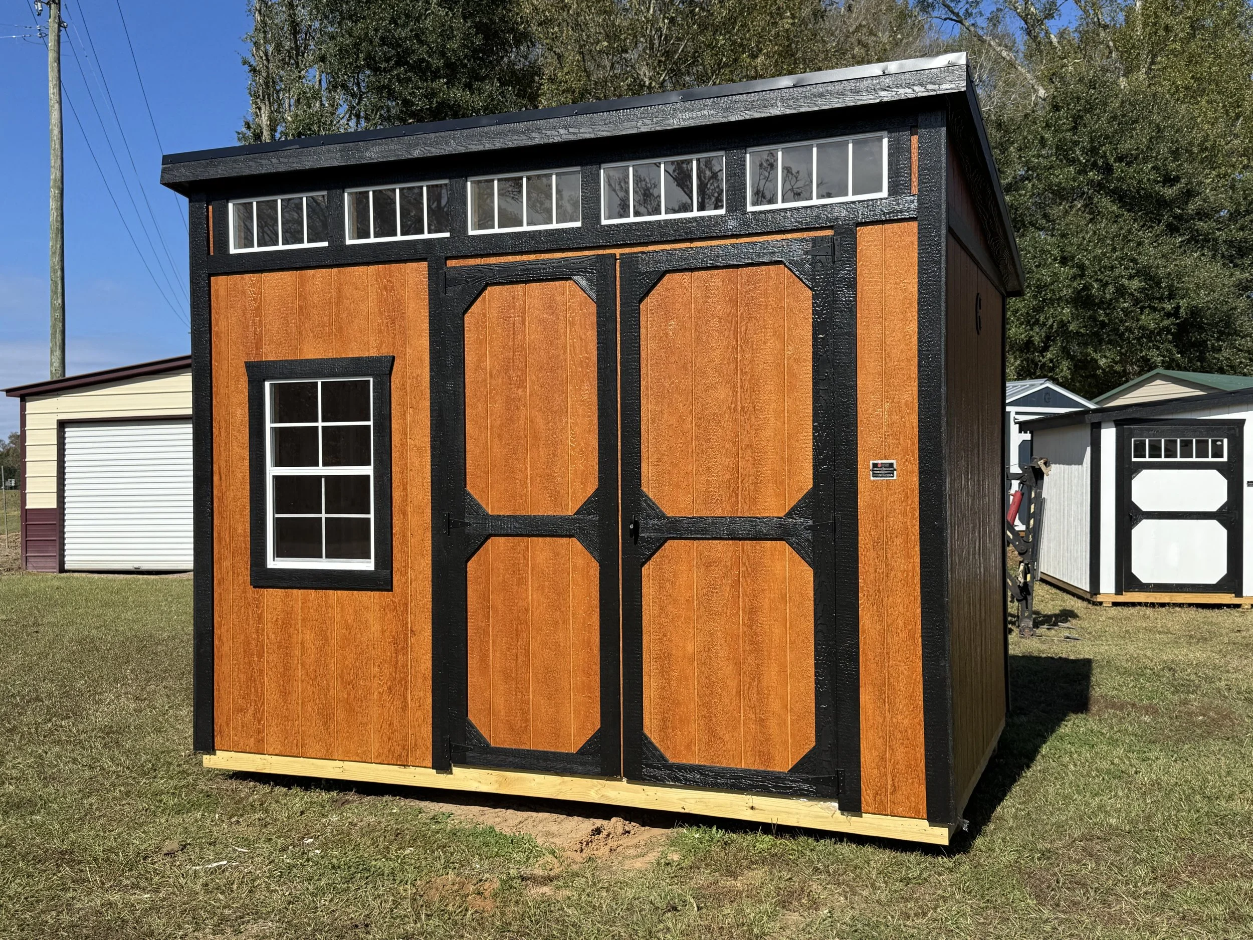 8'x12' Urban Shed - Essential Series