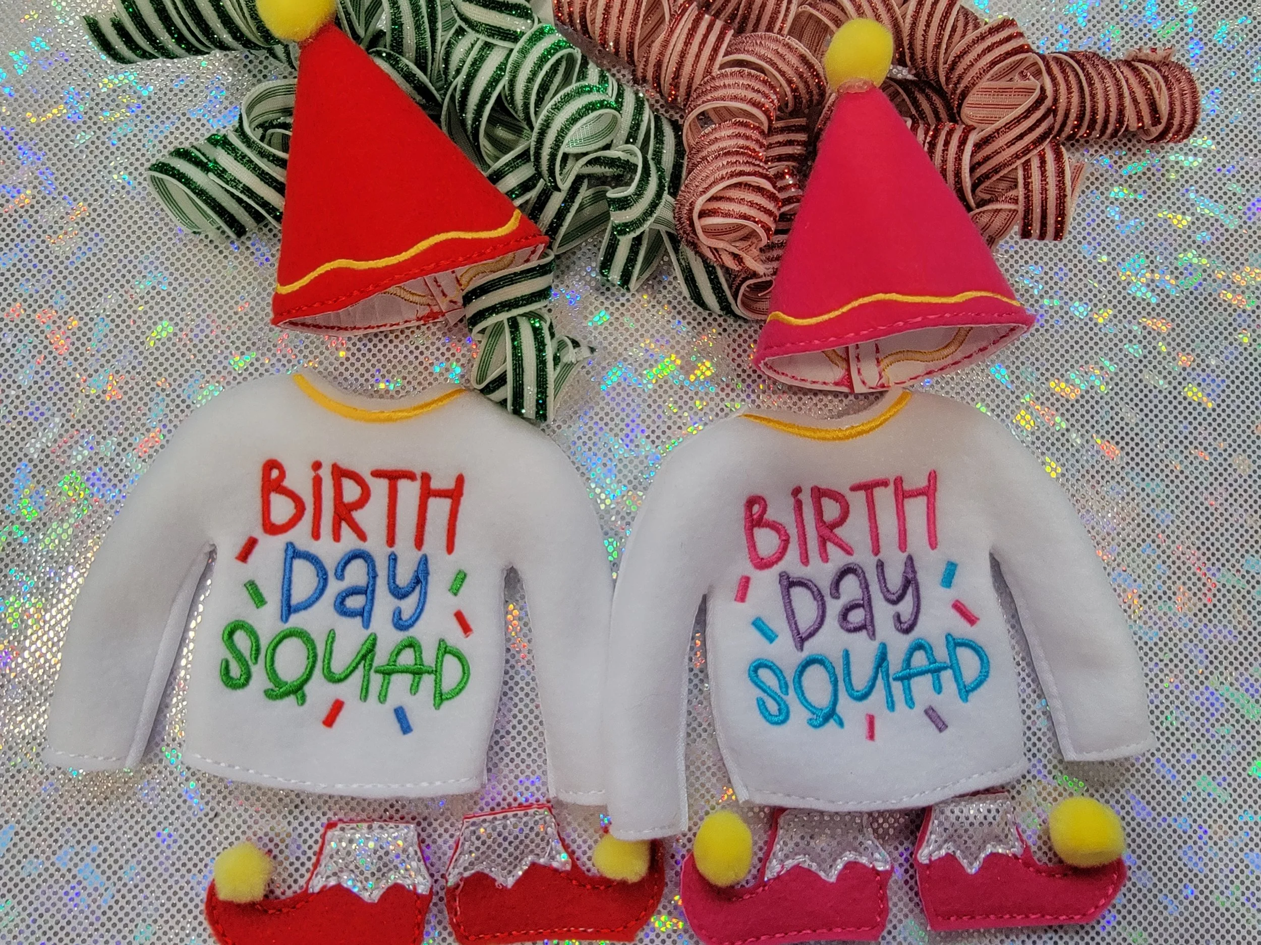 Birthday Sweater - 12" Doll or Elf Clothes (Copy) (Copy)