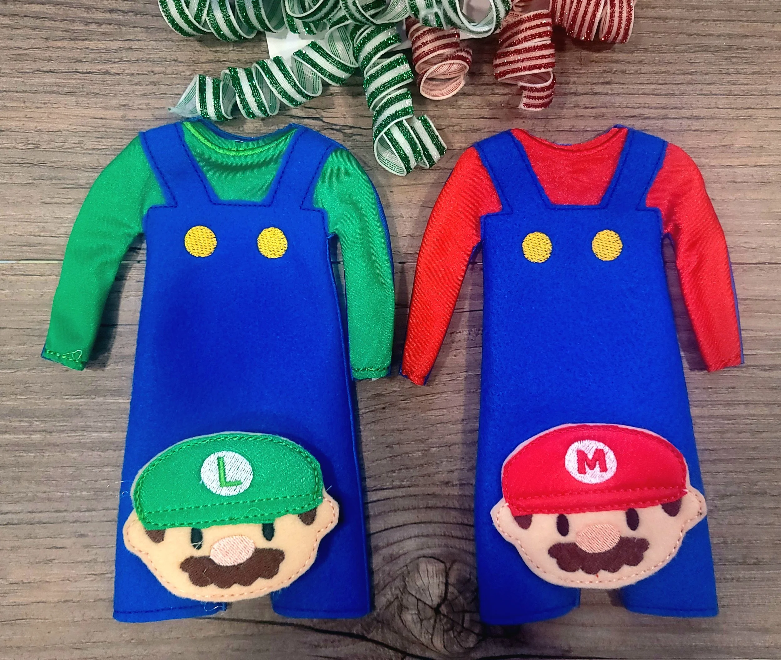 12" Doll or Elf Clothes Plumber Guys
